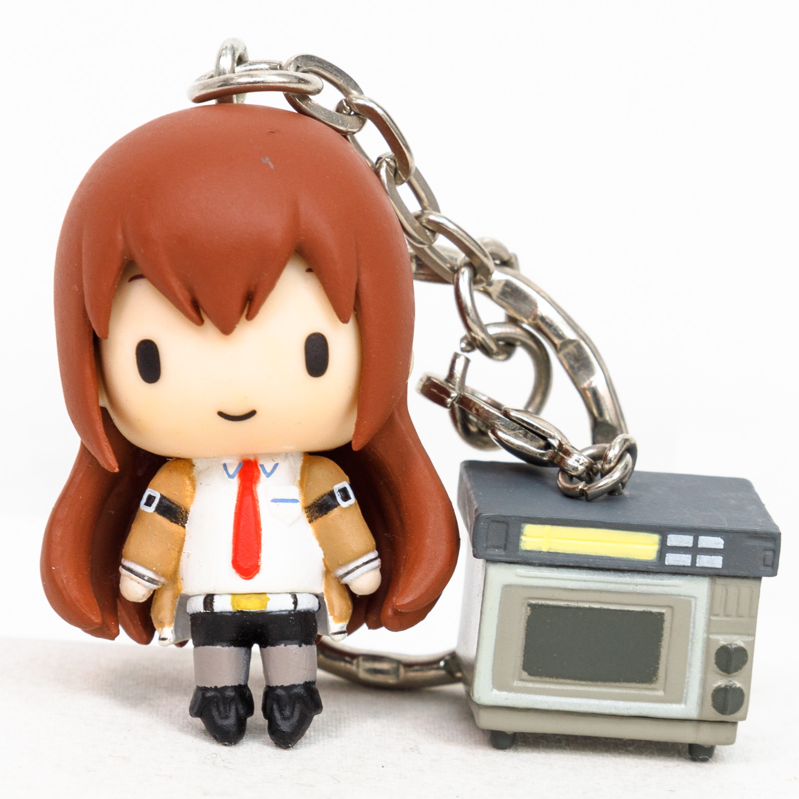 Steins ; Gate Kurisu Makise with Gadget Figure Keychain Banpresto 2