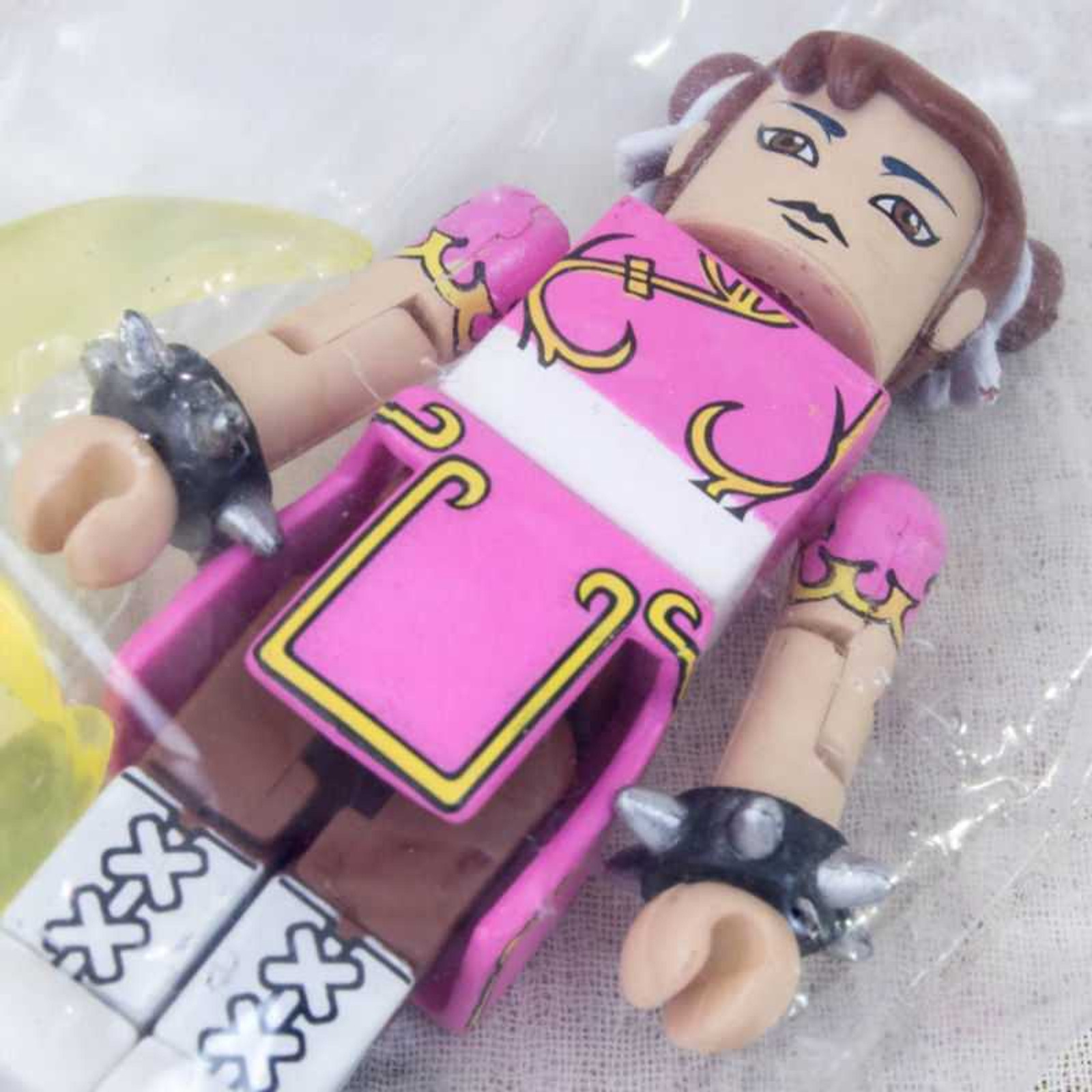 Street Fighter II 2 Vampire Savior Chun-Li Pink Mini Mates Figure Capcom JAPAN