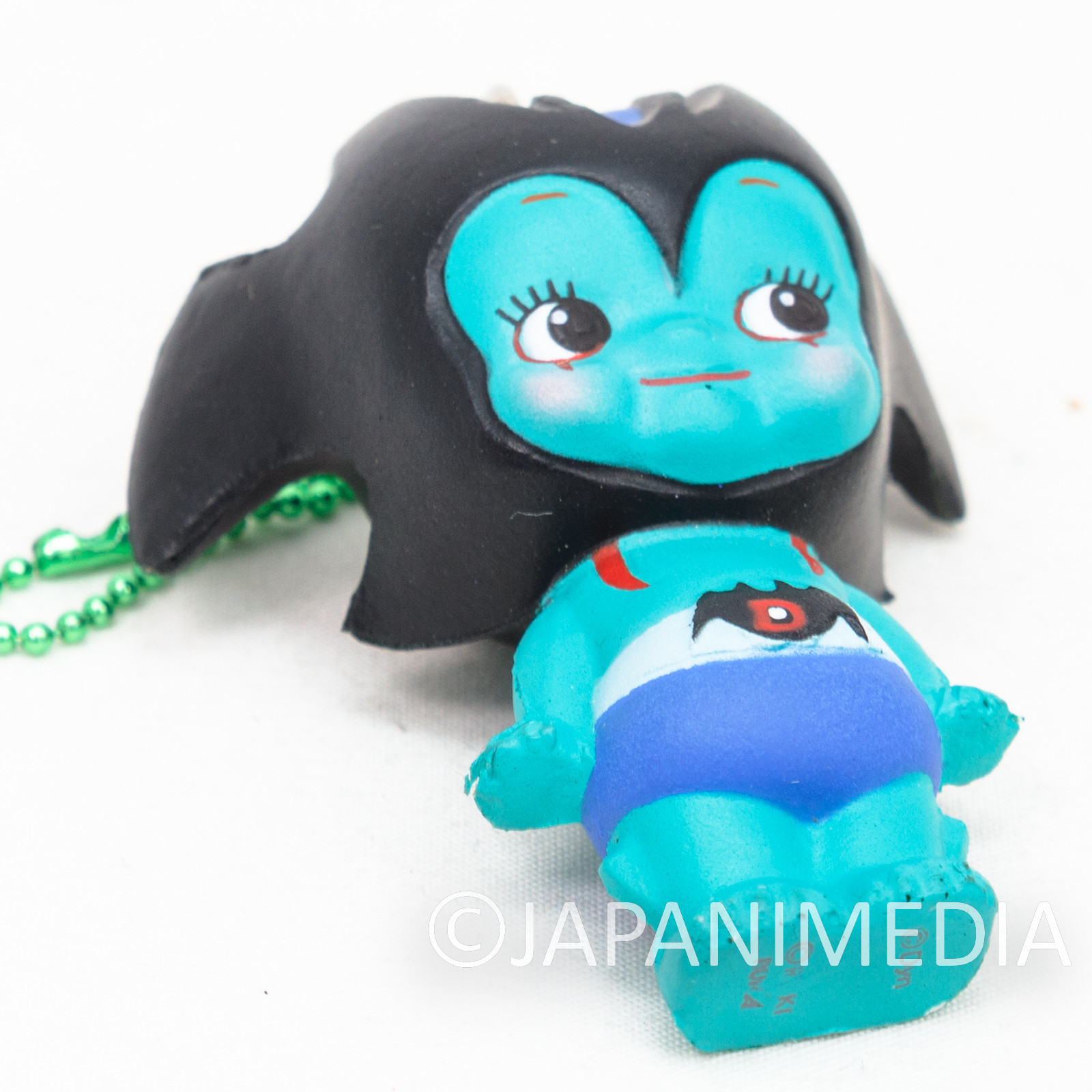 Devilman x Rose O'neill Kewpie Kewsion Squeeze Figure Ballchain