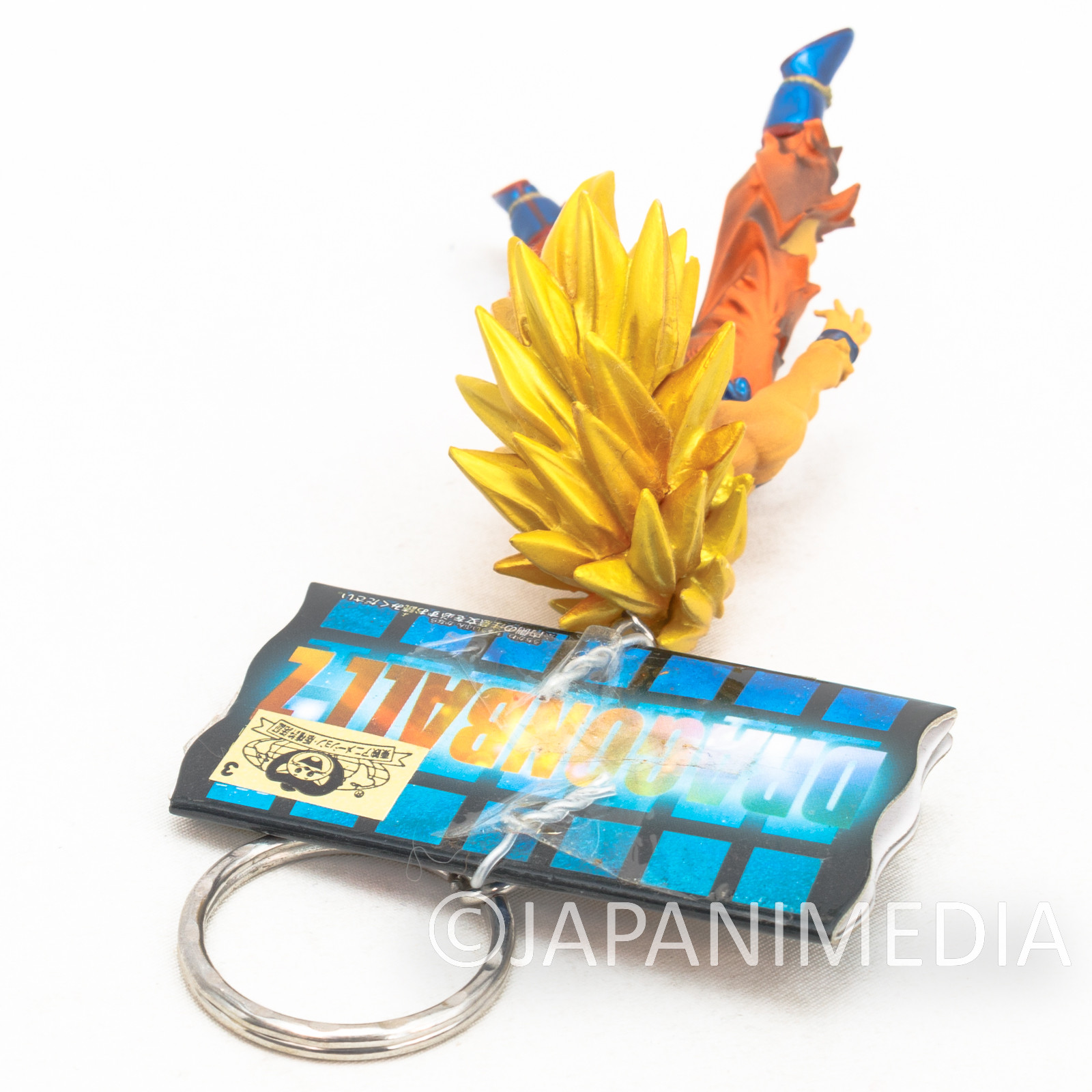 Dragon Ball Z Super Saiyan 3 Son Gokou High Grade Coloring Figure Keychain