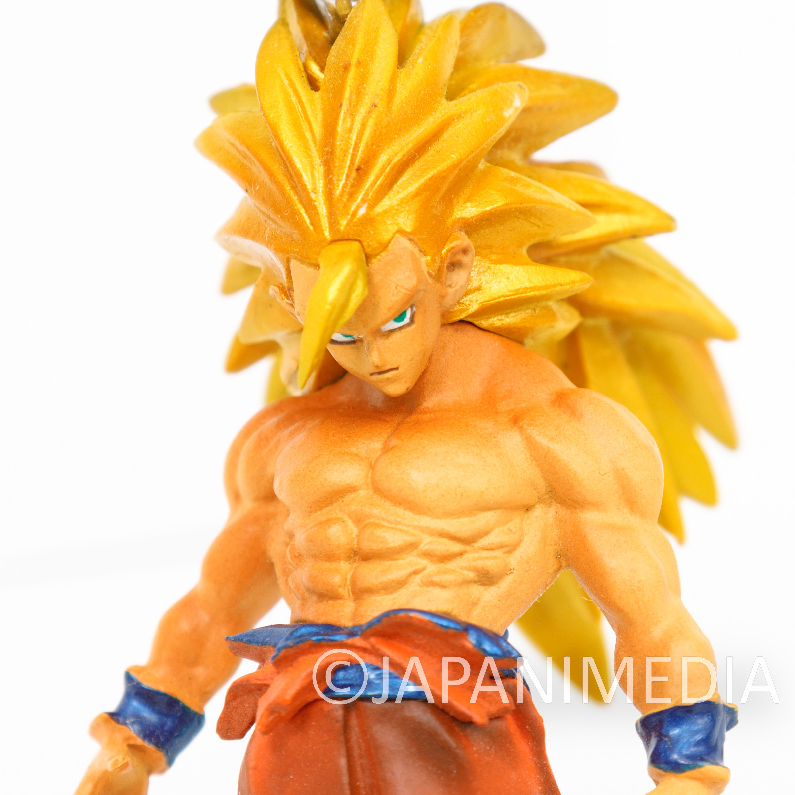 Dragon Ball Z Super Saiyan 3 Son Gokou High Grade Coloring Figure Keychain