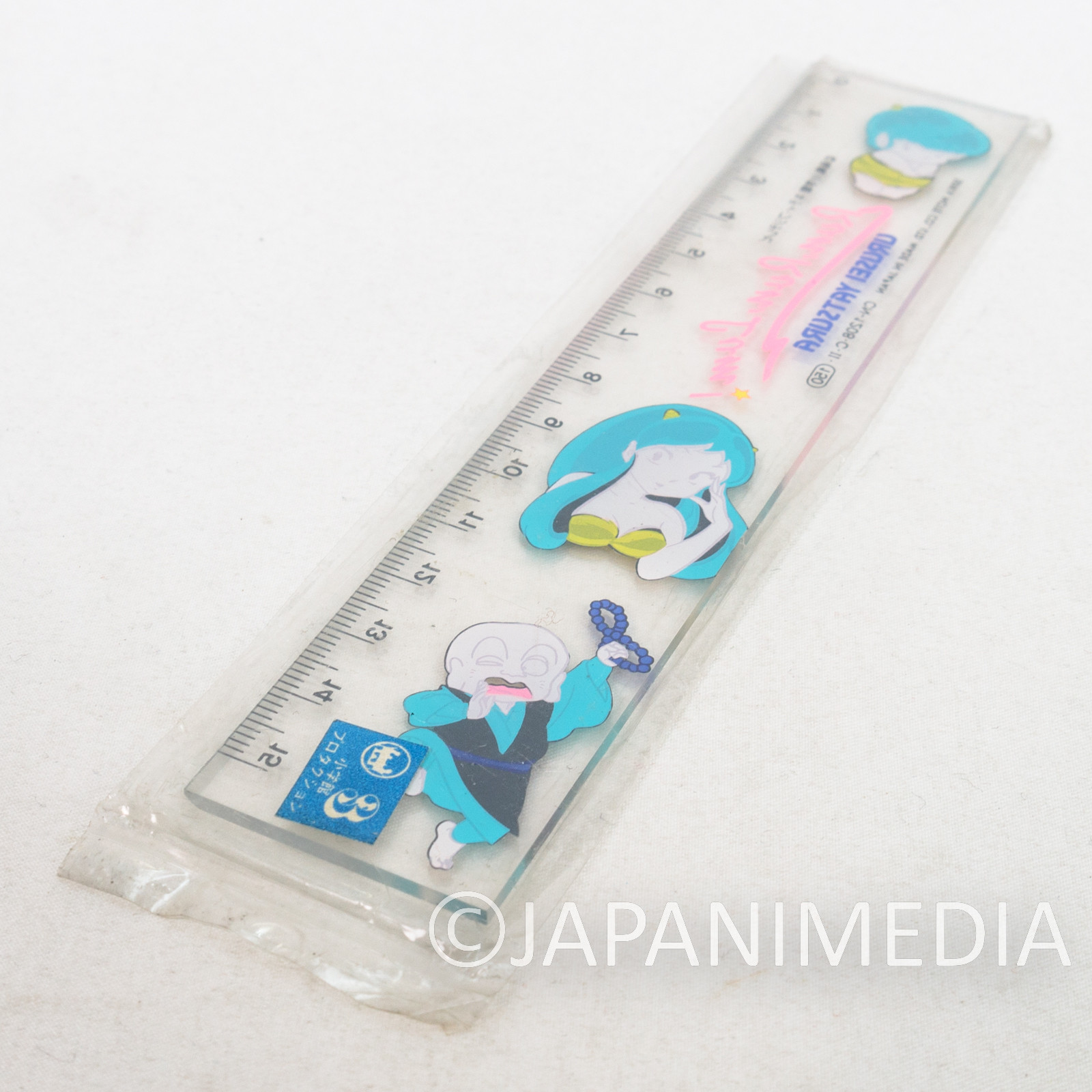 Retro RARE! Urusei Yatsura Plastic Ruler 15cm JAPAN ANIME 3