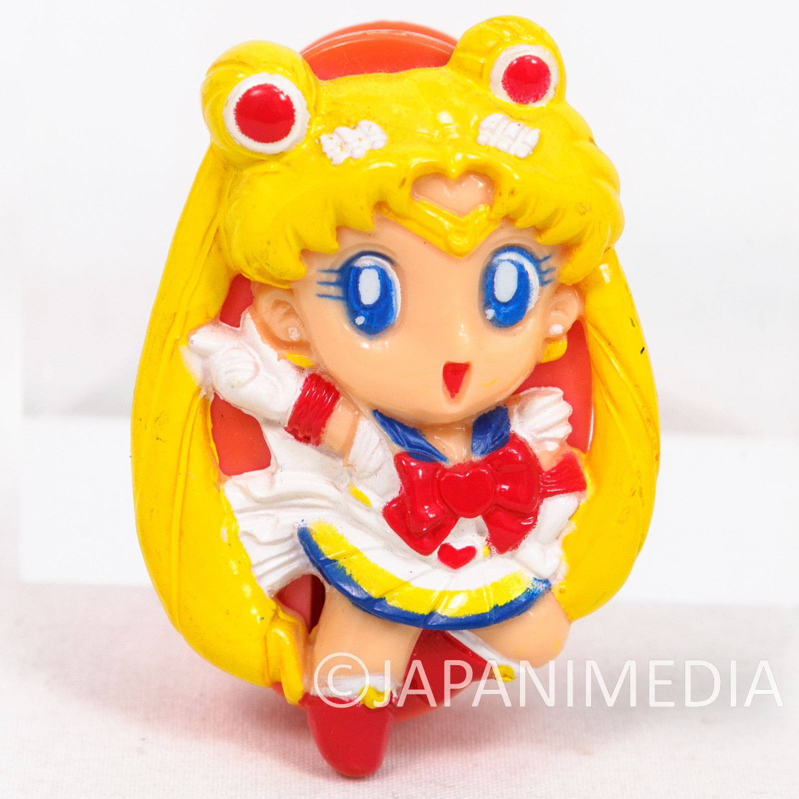 Retro RARE!! Sailor Moon Usagi Tsukino Mascot Clip with Magnet 