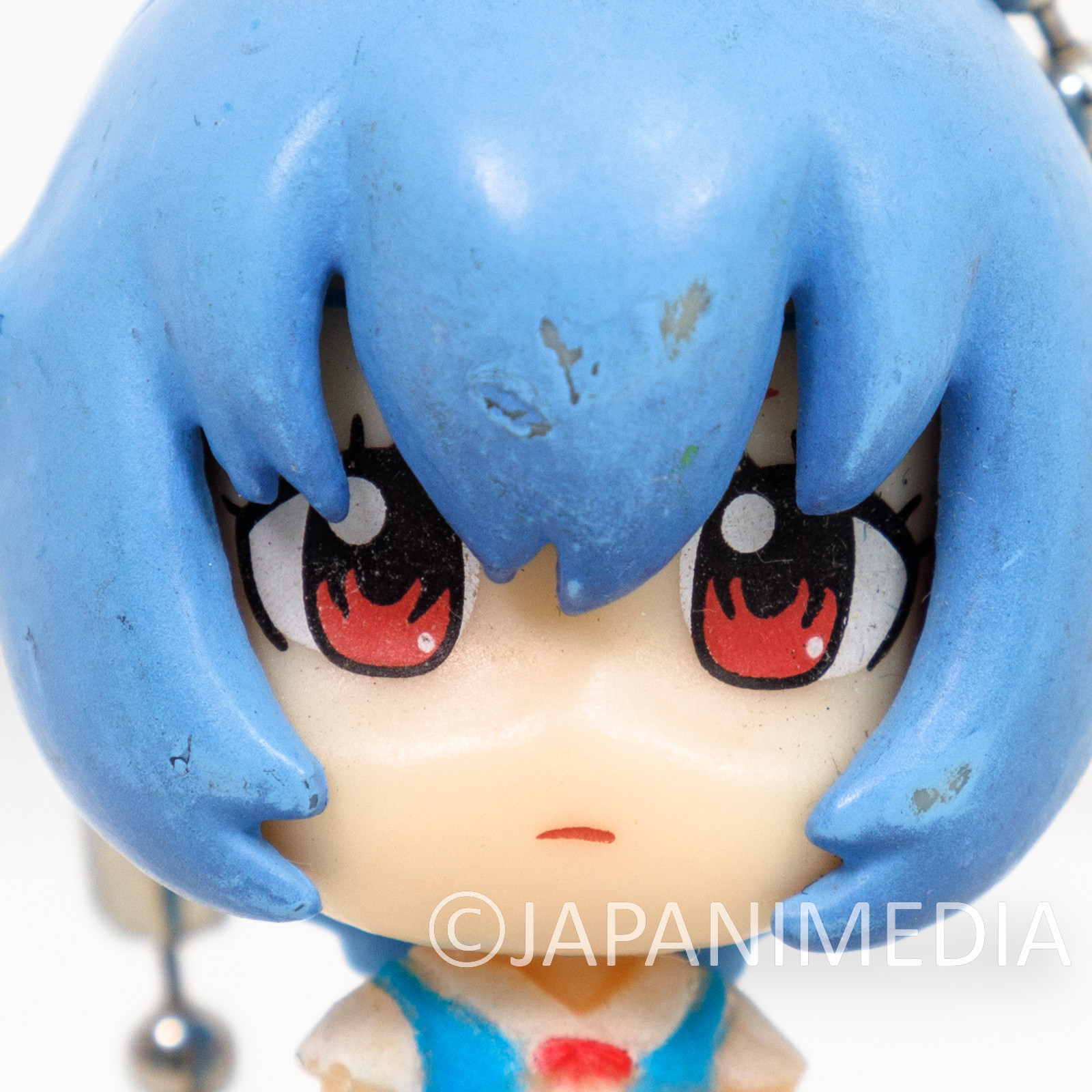 Evangelion x Schick Promotion Rei Ayanami Figure Ballchain JAPAN ANIME