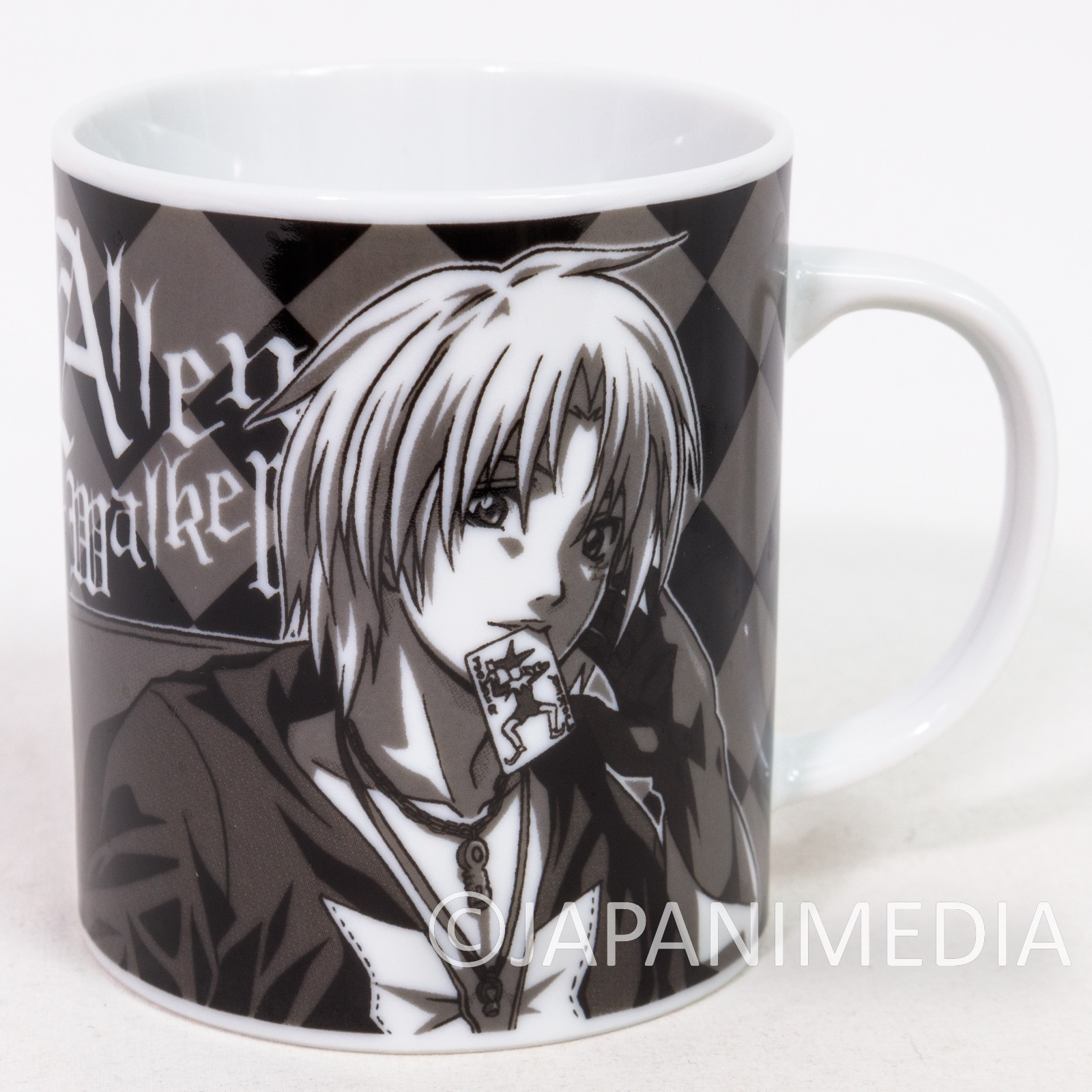 RARE! D.Gray-man Allen Walker Black Mug JAPAN ANIME 2