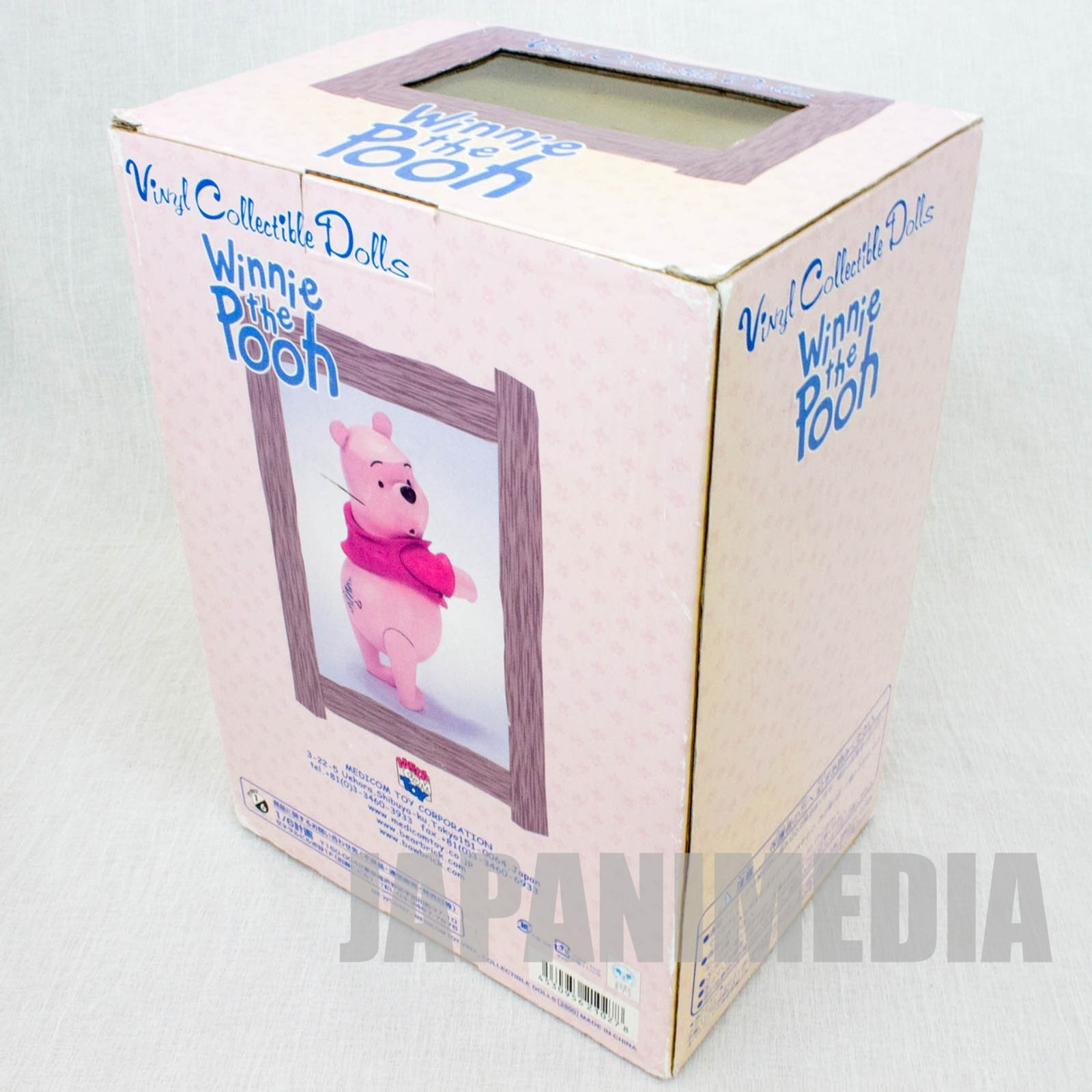 Disney Winnie The Pooh Figure VCD Vinyl Collectible Dolls Medicom Toy JAPAN