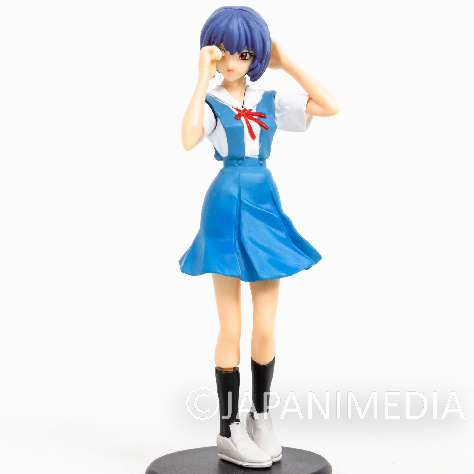 Evangelion Rei Ayanami School Uniform Mini Figure BANDAI JAPAN ANIME