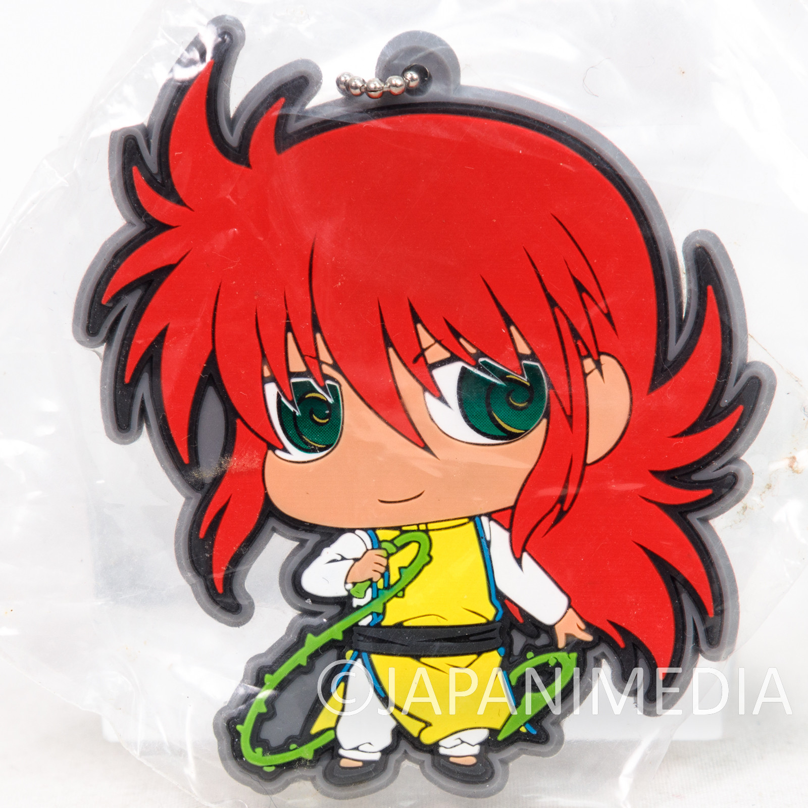 Yu Yu Hakusho Kurama Rubber Mascot vol.1 Ballchain JAPAN ANIME MANGA