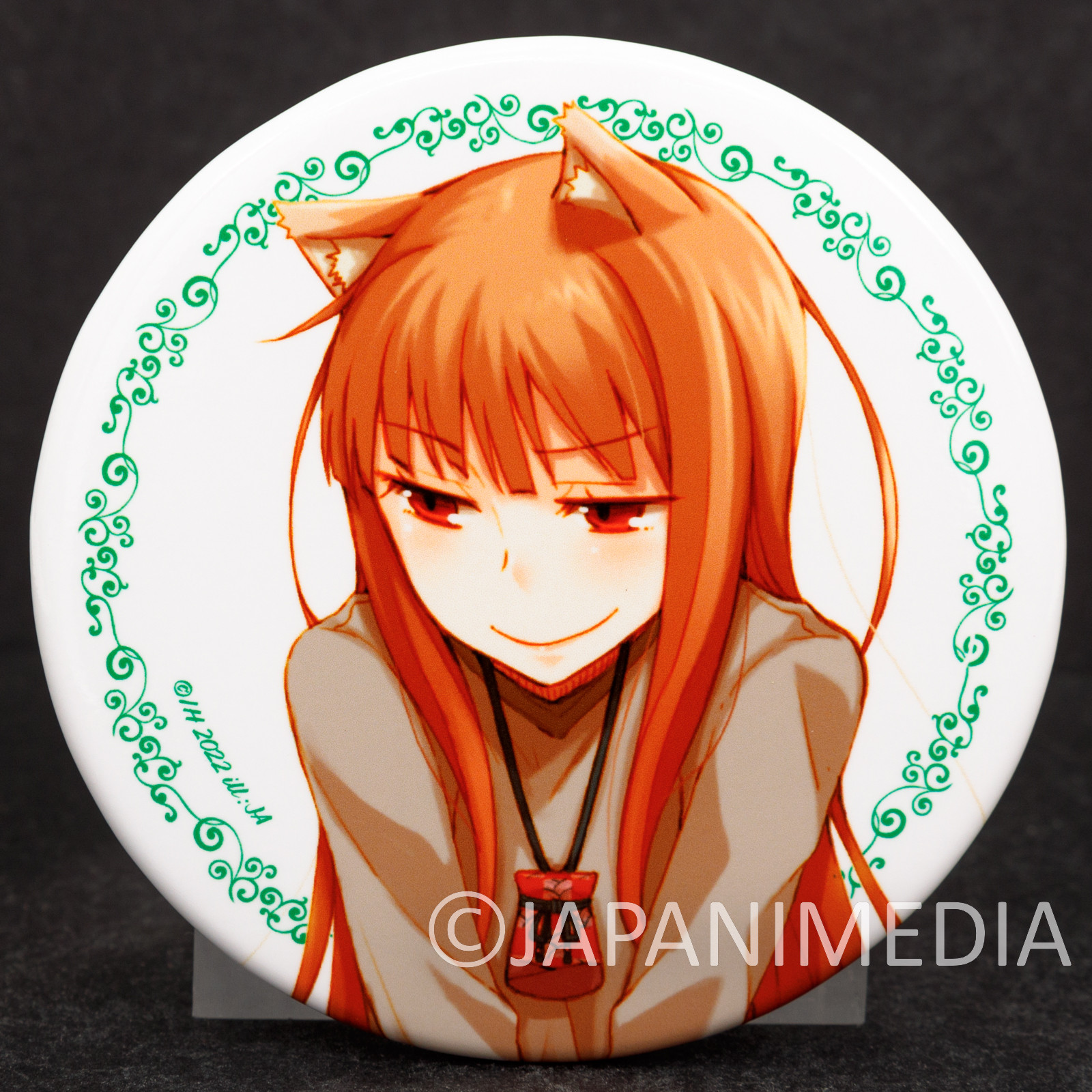 Spice and Wolf Holo 3" Can Badge Pins Okami to Koushinryou