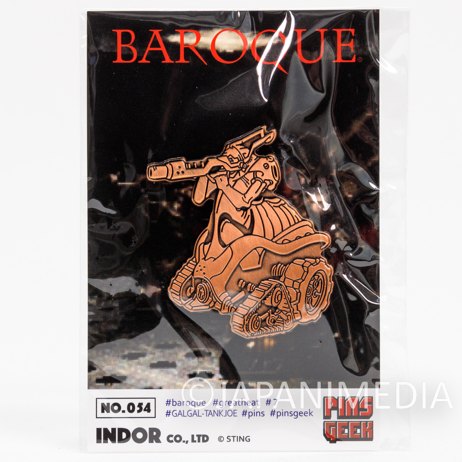 BAROQUE GALGAL-Tankjoe Metal Pins / PS2 Sega Satrun GAME Japanimedia Store 2