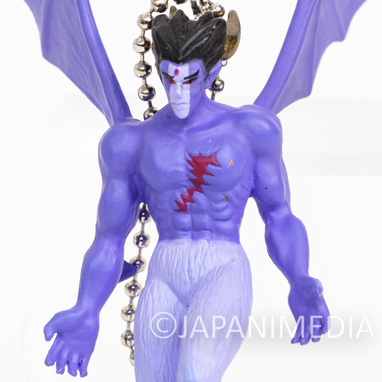 Retro RARE! Tekken Devil Kazuya Figure Ballchain Namco JAPAN GAME