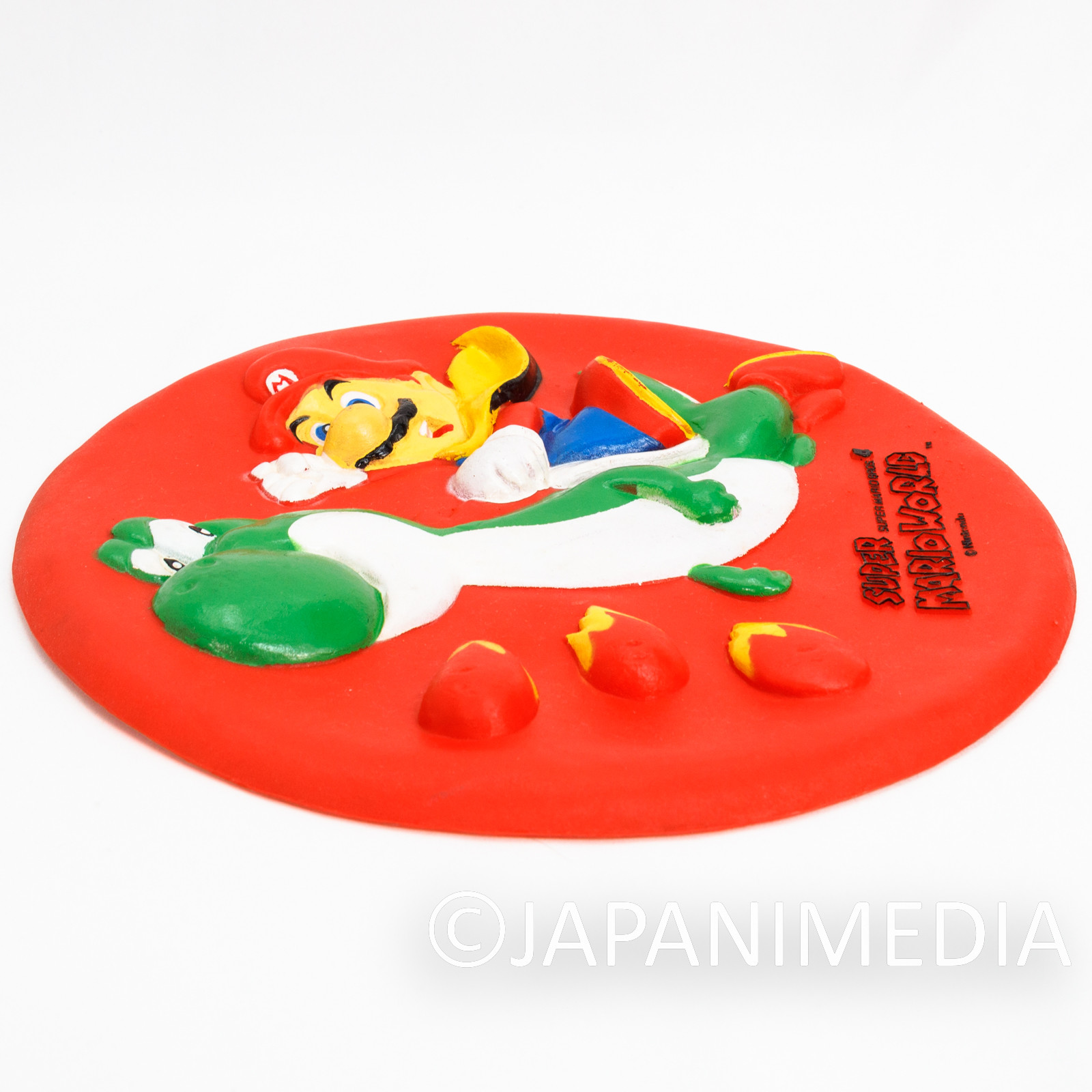 Retro RARE! Super Mario World 9.5" Rubber Frisbee TSUKUDA NINTENDO Bros.