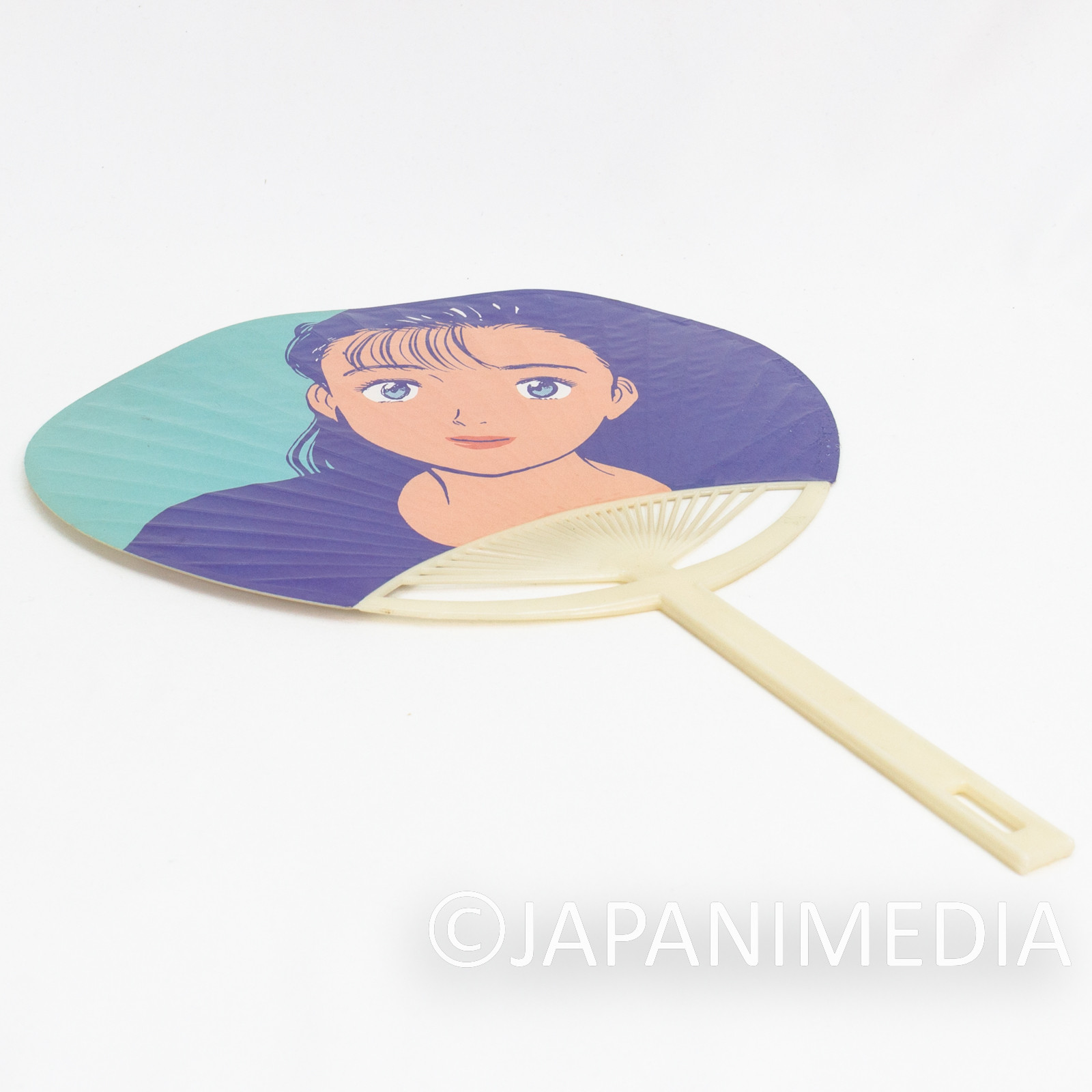 YAWARA! Uchiwa Paper Round Fan /1992 Summer Shogakukan Comic Fair