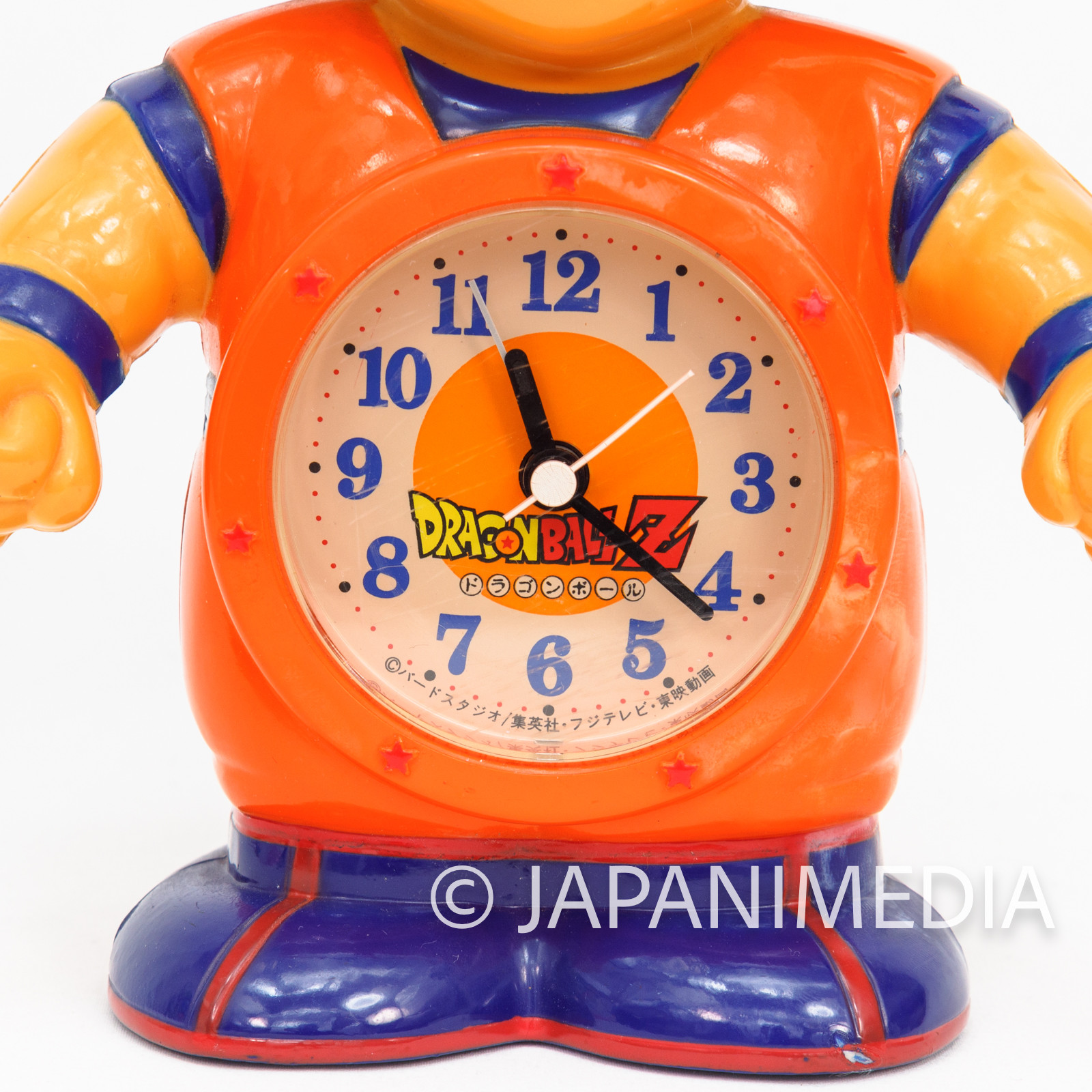 [JUNK ITEM] Retro RARE! Dragon Ball Z Son Gokou Goku Figure Voice Alarm Clock