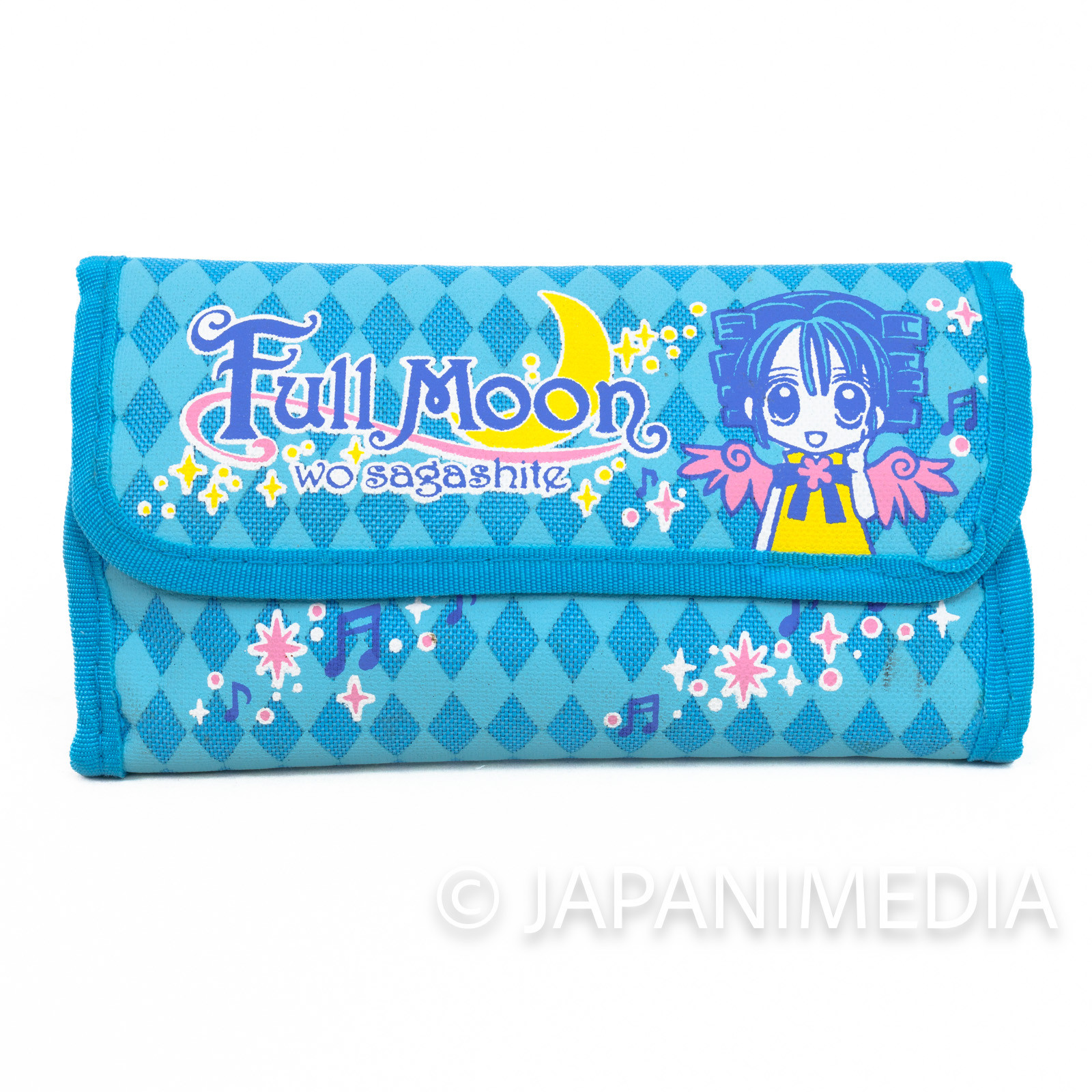 [JUNK] Full Moon o Sagashite Pen case set [Pen case / Mechanical pencil / Eraser / Ruler]