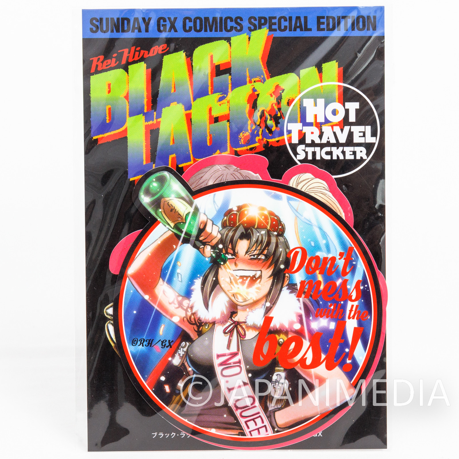 Black Lagoon Revy Hot Travel Sticker set Shogakukan