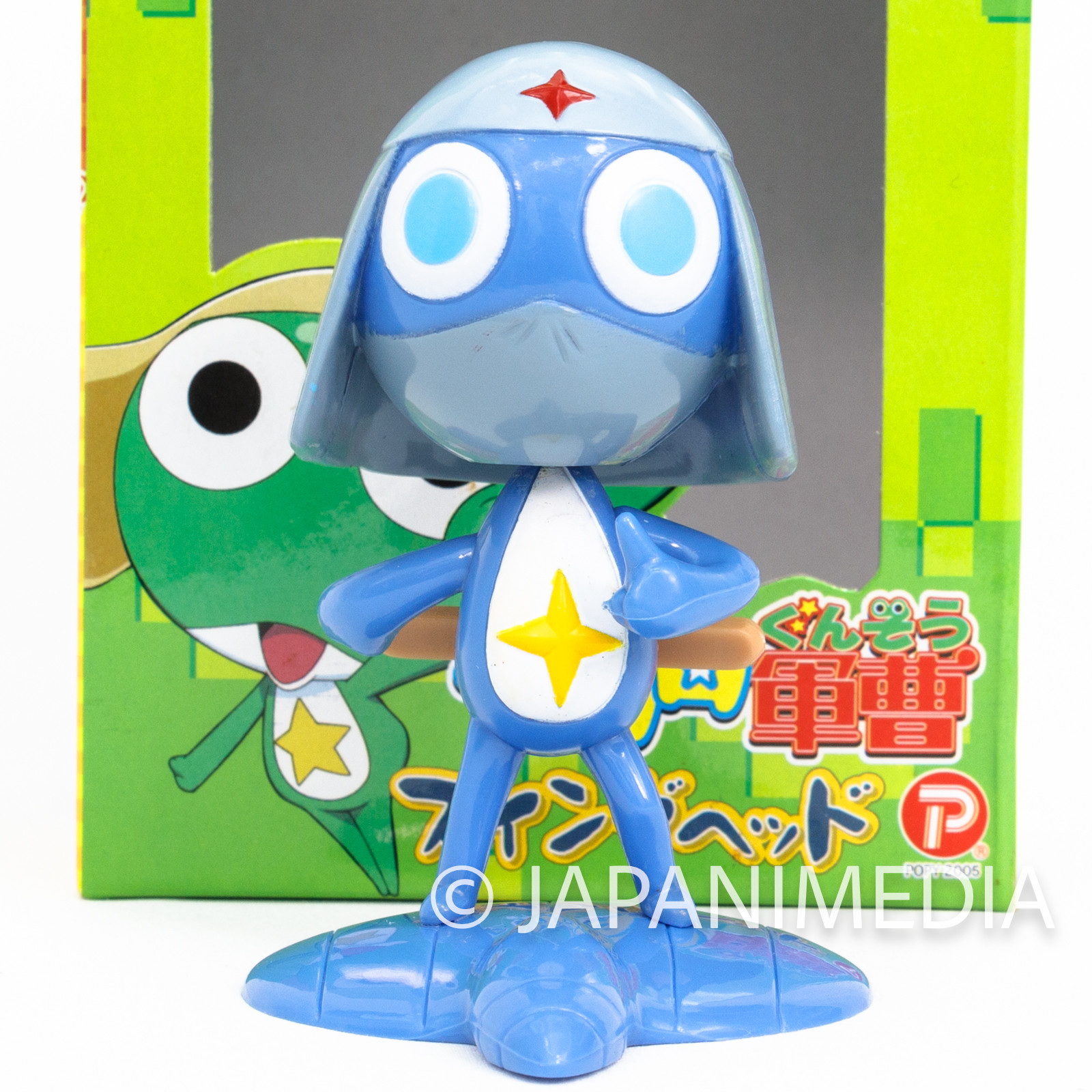 Sgt. Frog Keroro Gunso DORORO Swing Bubble Head Figure JAPAN ANIME MANGA