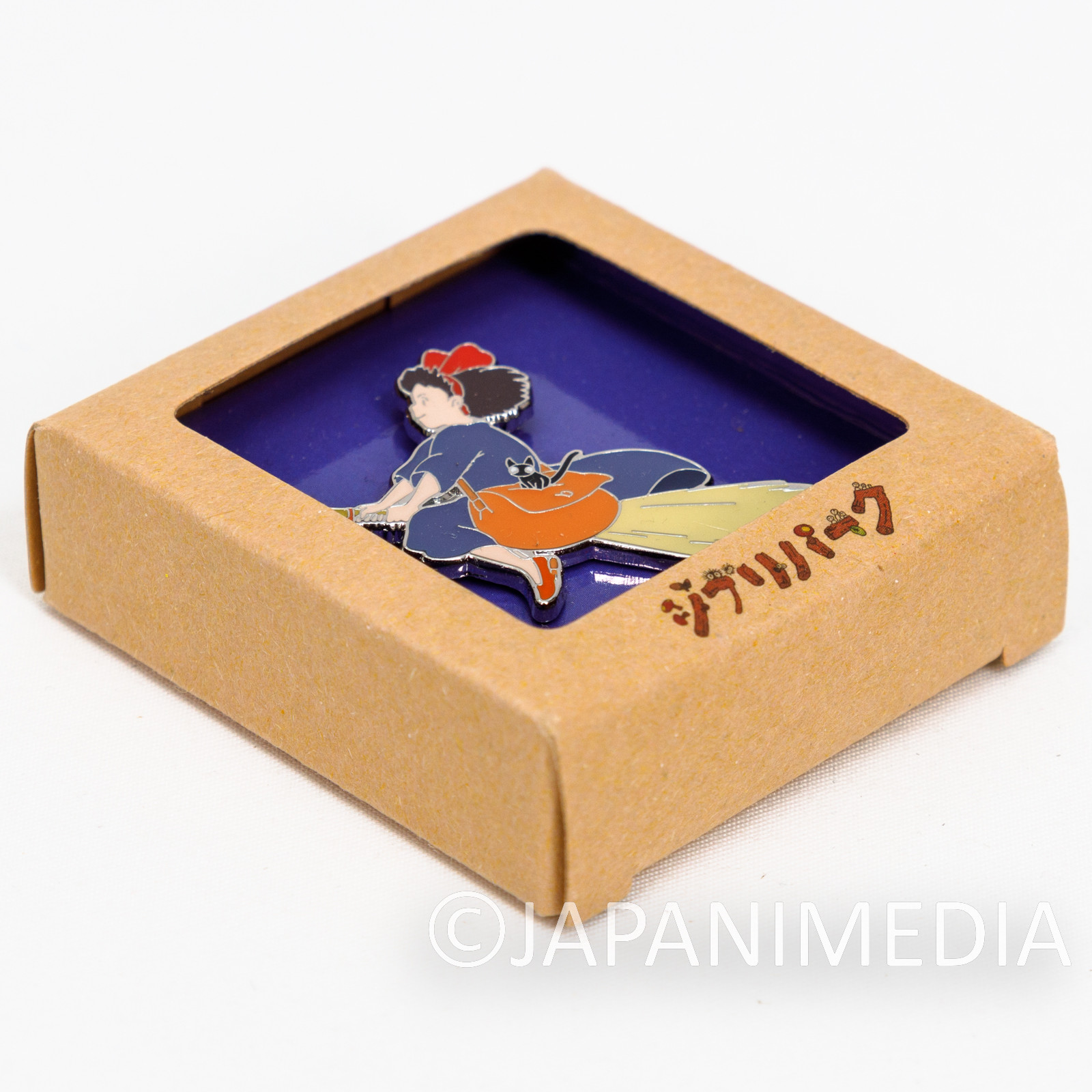 Kiki's Delivery Service Kiki on Broom Pins Ghibli Park JAPAN Japanimedia Store 3