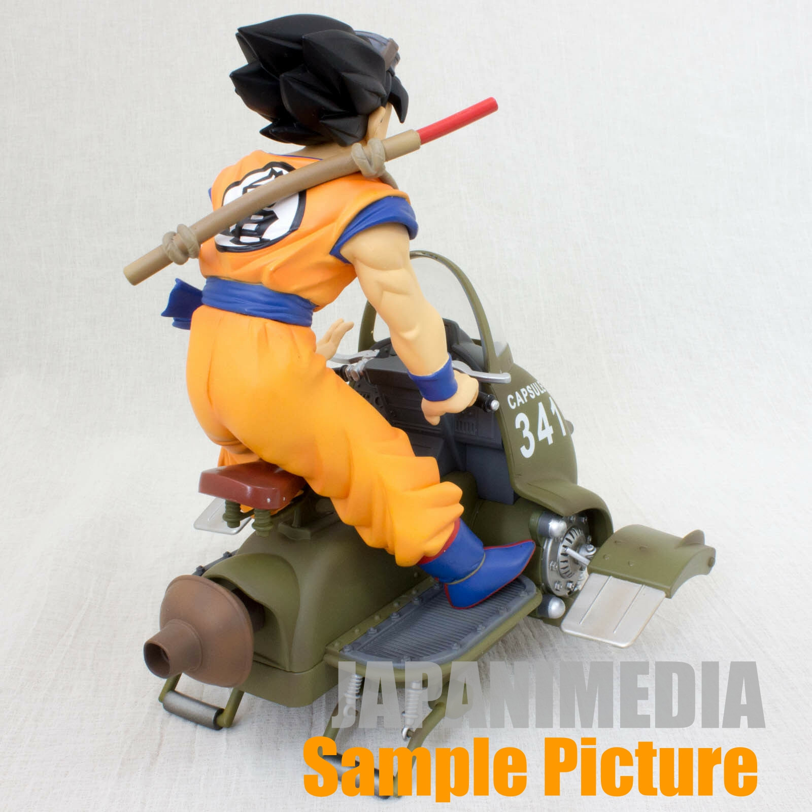 Dragon Ball Z Son Gokou Goku Mecha Figure Plane Banpresto JAPAN ANIME MANGA