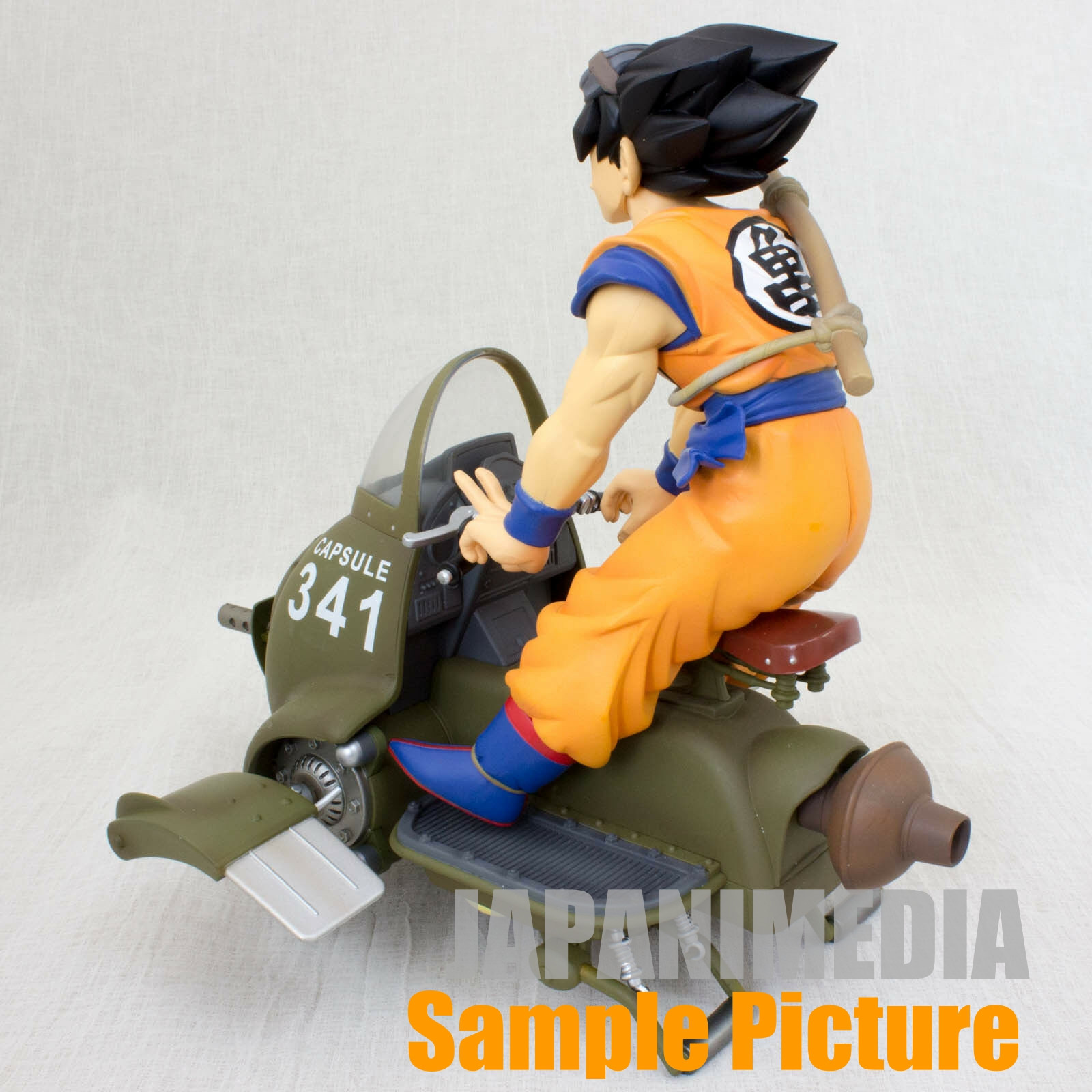 Dragon Ball Z Son Gokou Goku Mecha Figure Plane Banpresto JAPAN ANIME MANGA