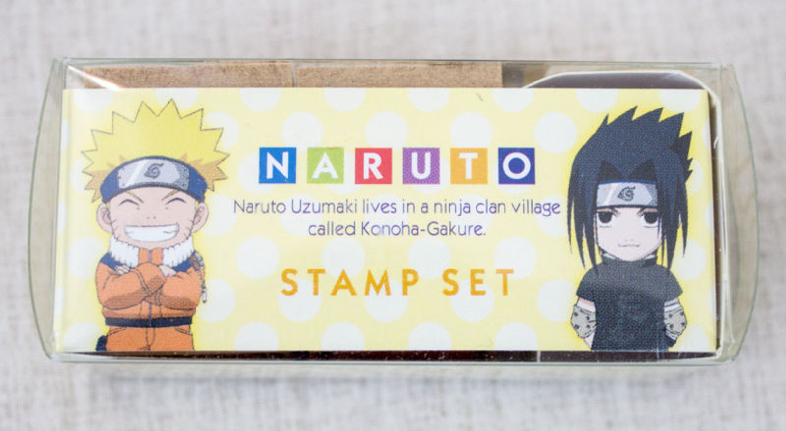 NARUTO Mini Stamp Set [Uzumaki Naruto / Uchiha Sasuke] JAPAN