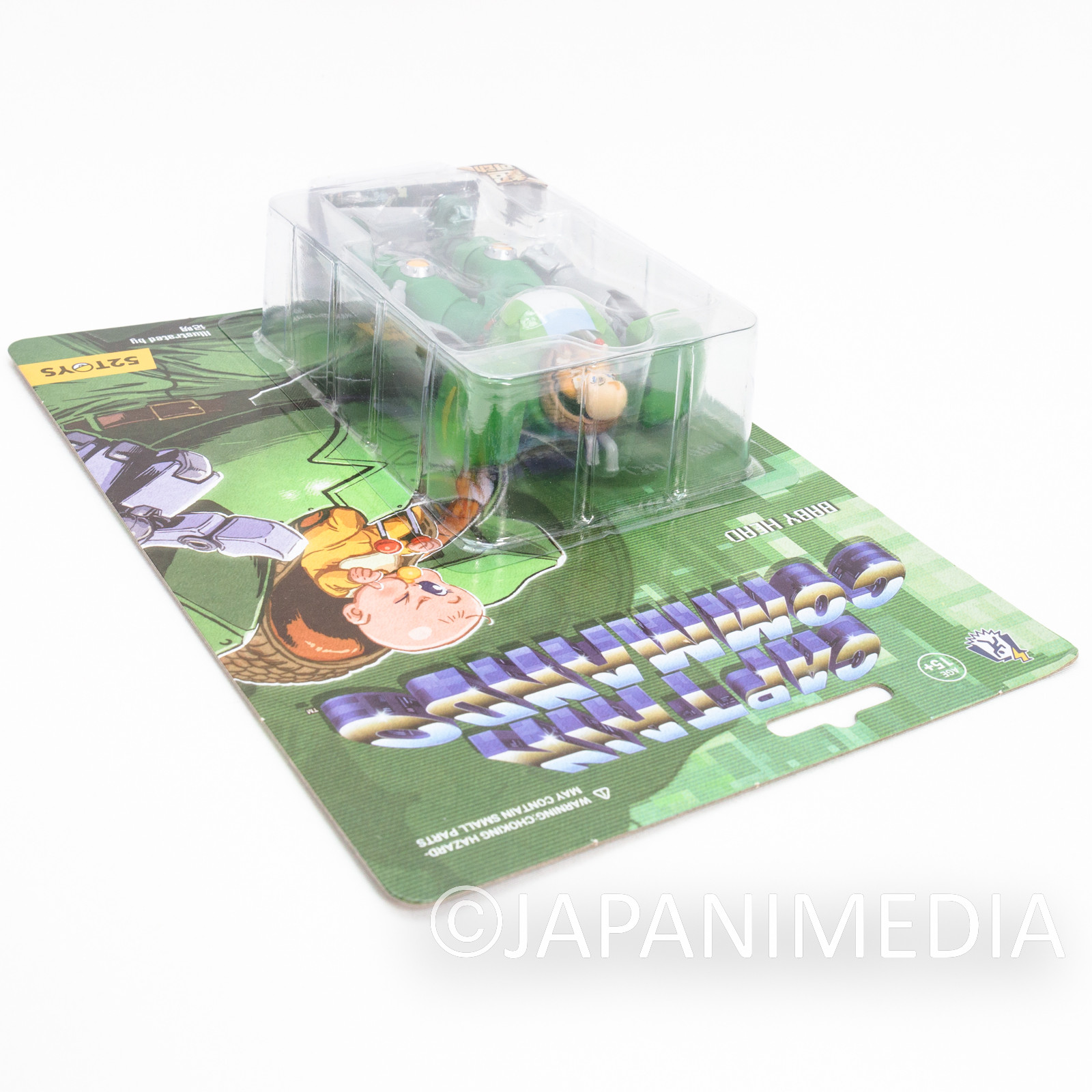 Captain Commando Baby Head Full-Action Figure 52 Toys CAPCOM GAME Japanimedia Store 6