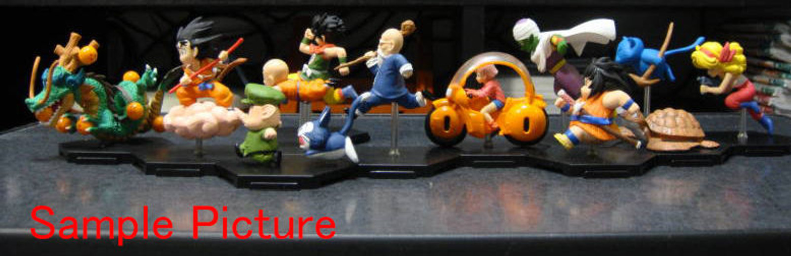 Set of 12 Dragon Ball Z Comics Back Spine Mini Figure Vol.01 JAPAN ANIME MANGA