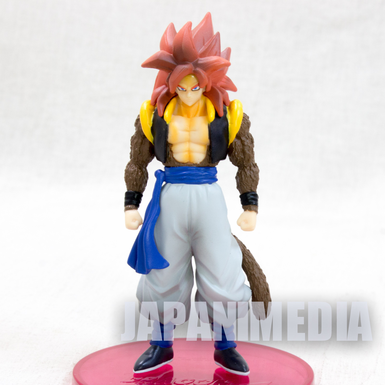 RARE! Dragon Ball Z Super Saiyan 4 Gogeta Box Figure Collection Banpresto JAPAN ANIME