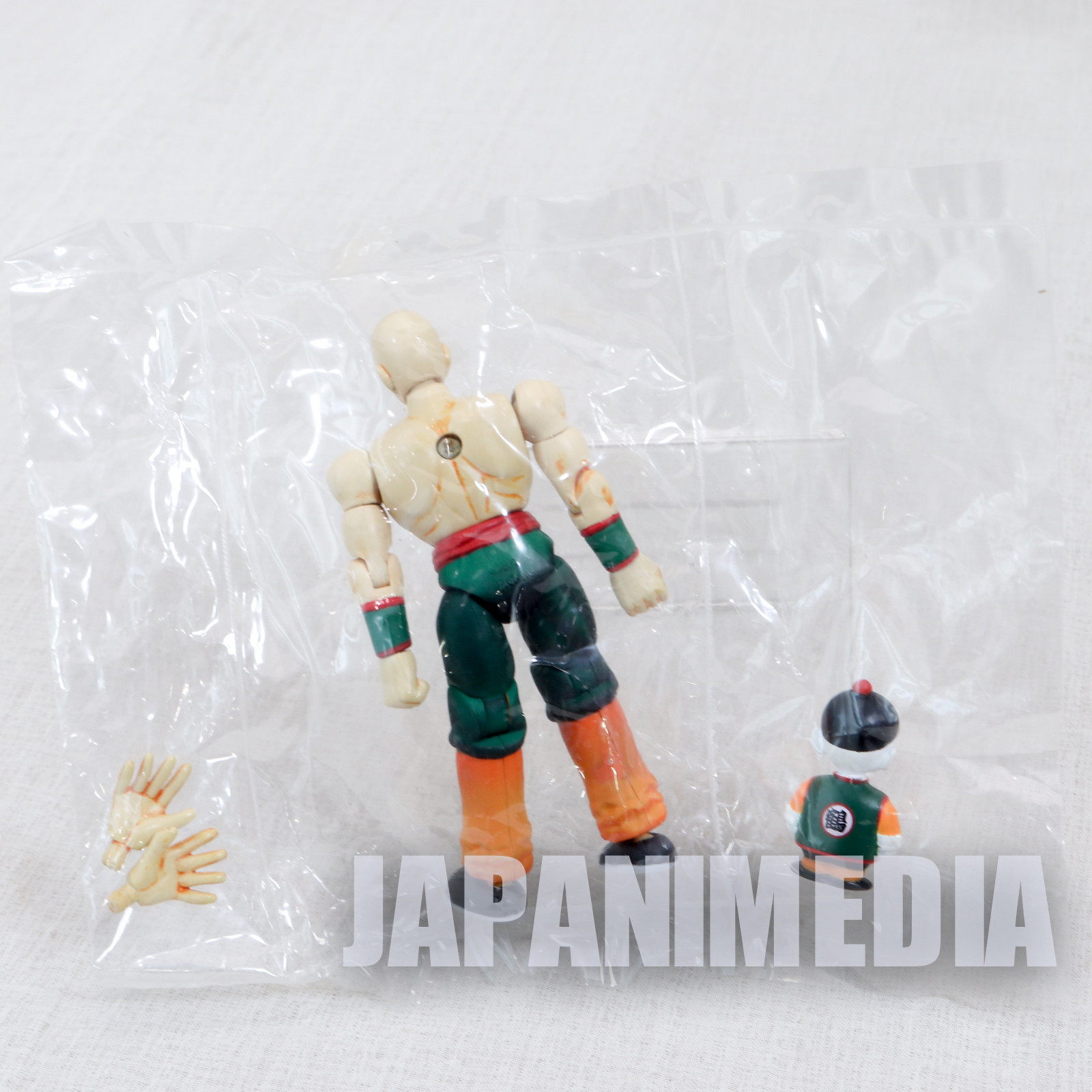 Dragon Ball Tenshinhan & Chaoz Magnet Action Mini Figure Popy JAPAN