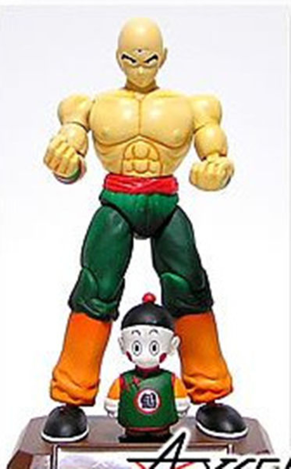 Dragon Ball Tenshinhan & Chaoz Magnet Action Mini Figure Popy JAPAN