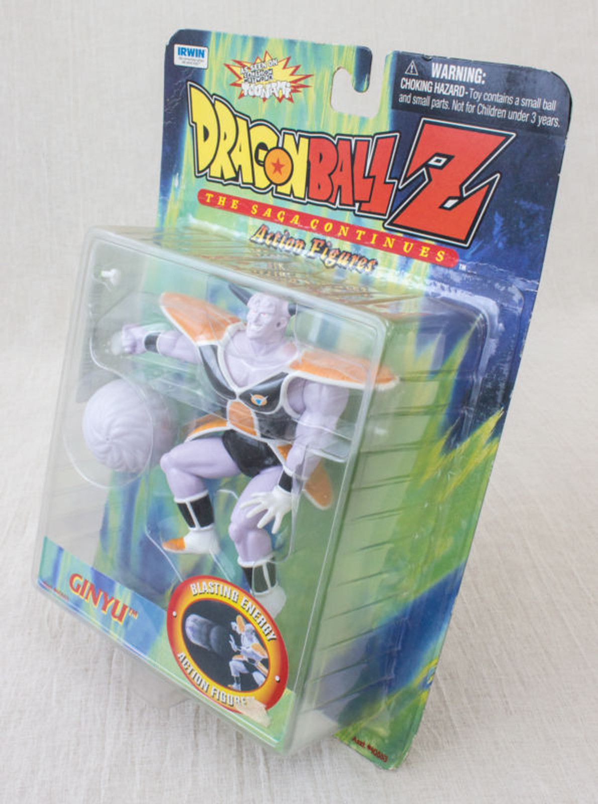 Dragon Ball Z Ginyu Blasting Energy Action Figure Irwin JAPAN ANIME MANGA