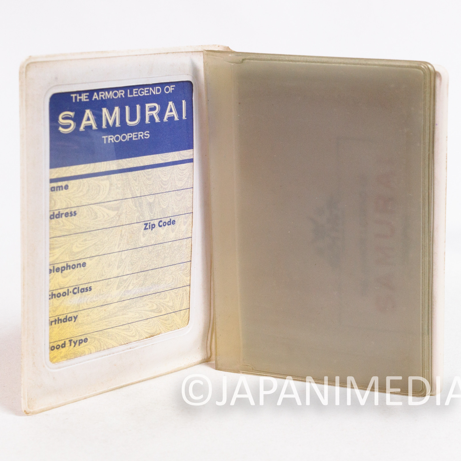 Ronin Warriors Samurai Troopers Pass Card Case Holder Japanimedia Store 5