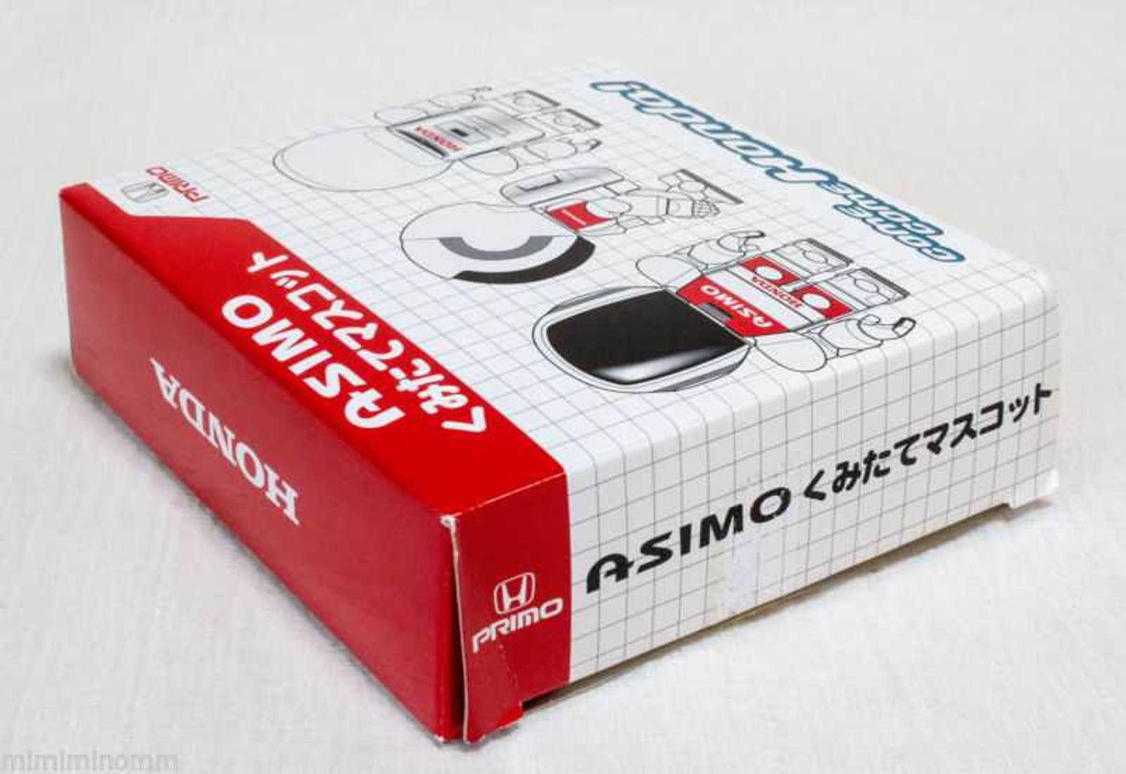 HONDA Asimo Mascot Model Kit Figure Red Robot Android BANDAI JAPAN