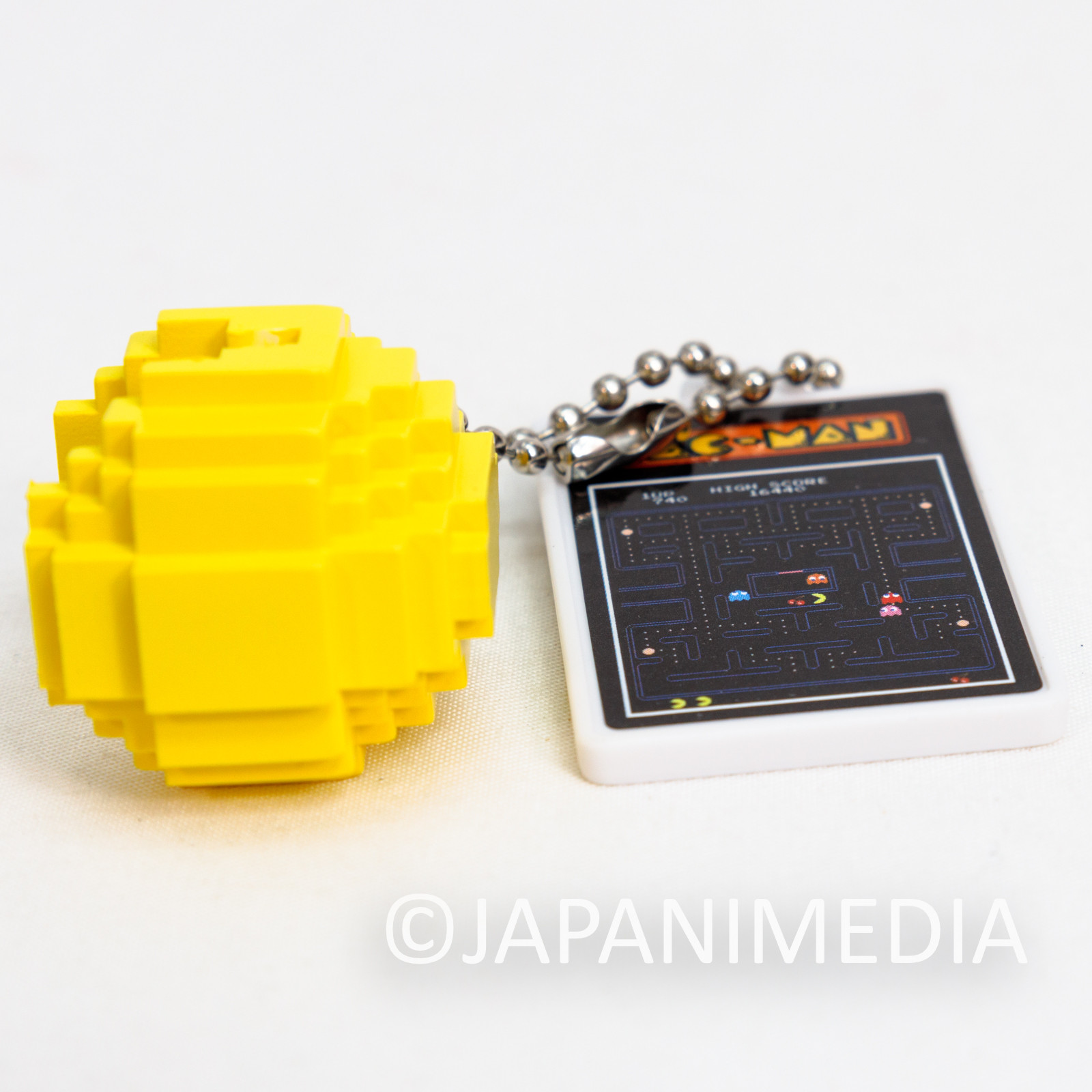 Pac-man Dot Character Figure Ballchain w/Plate BANDAI NAMCO