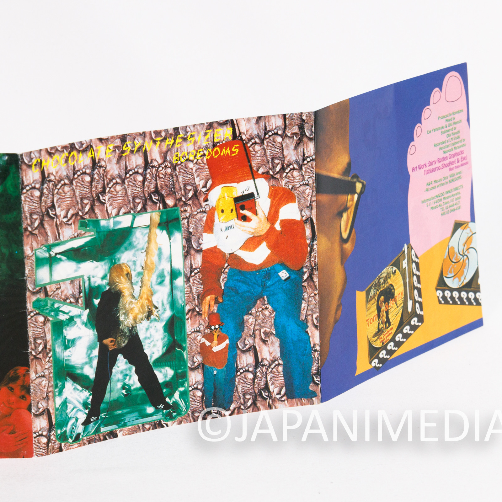 Boredoms Chocolate Synthesizer CD WPC2-7508 Japanese Experimental Rock Album Japanimedia Store 9