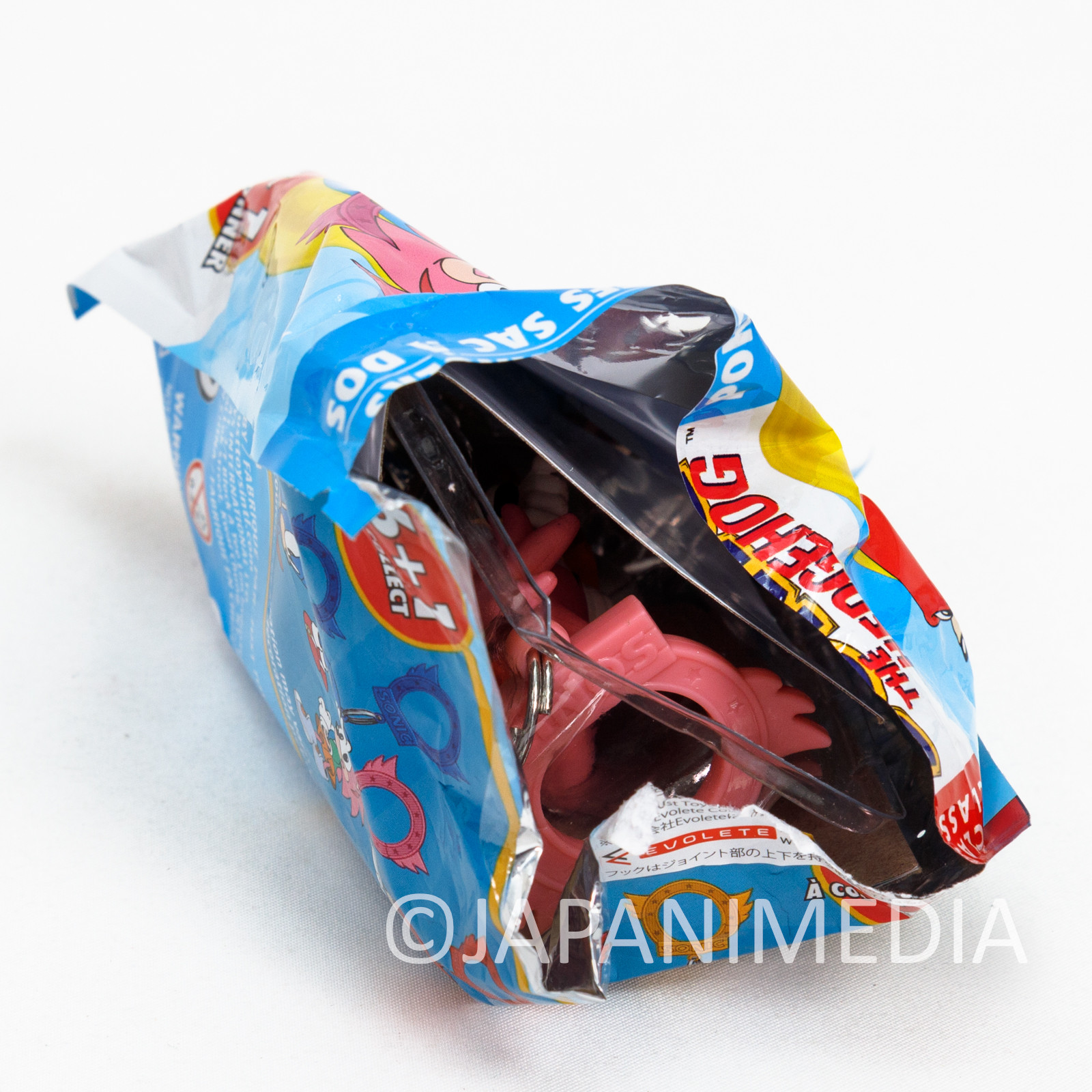 Sonic The Hedgehog ROSE Figure Keychain JUST TOYS