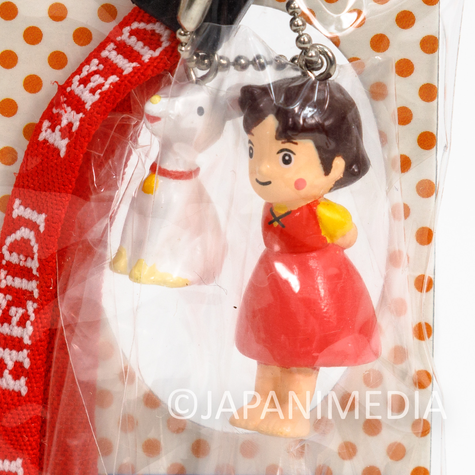 Heidi Girl of the Alps Heidi & Yuki chan Figure Strap JAPAN Japanimedia Store FRONT