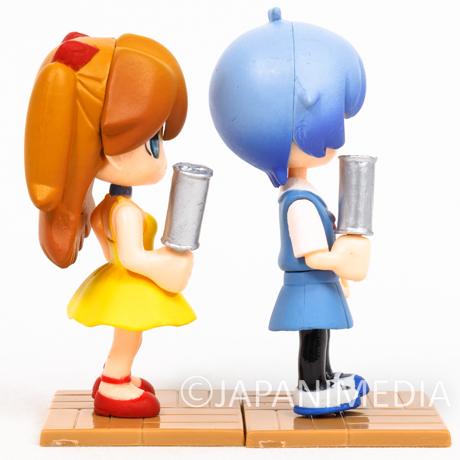 Evangelion Rei Ayanami & Asuka Langley Petit Eva Figure UCC Limited JAPAN