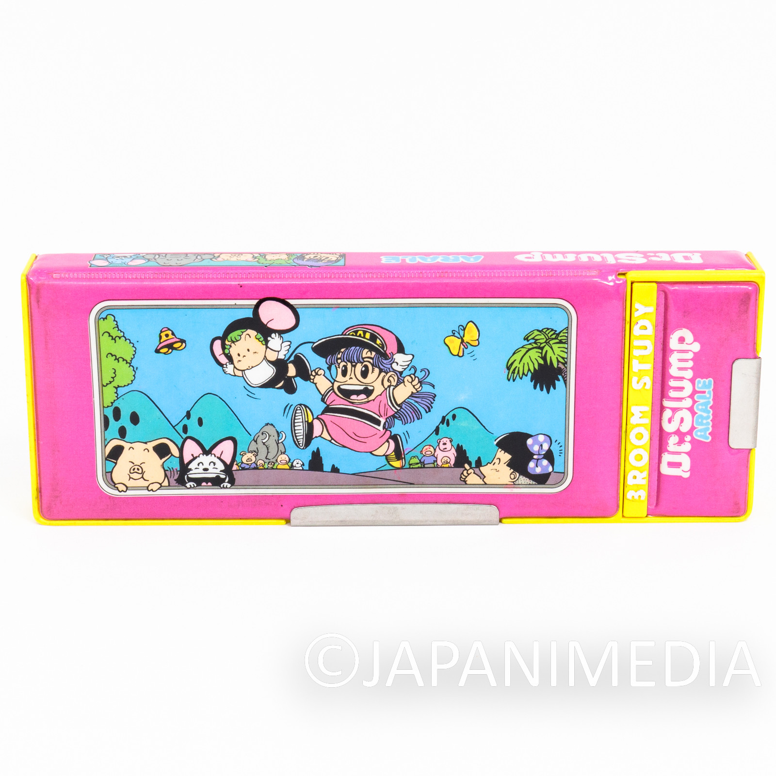 Retro RARE! Dr. Slump Arale chan Pen Case Showa Note 2