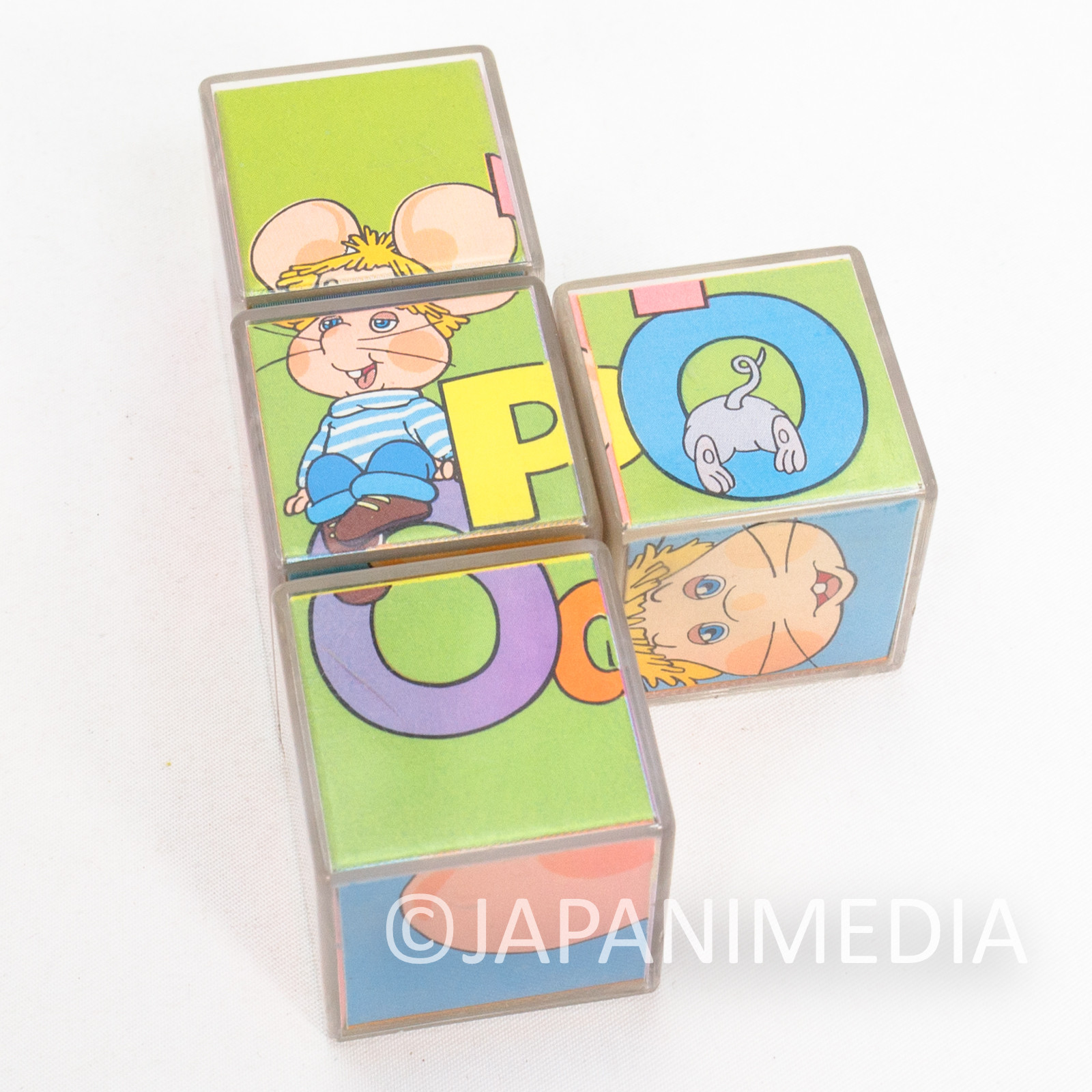 (Missing Pieces) Topo Gigio Cube Puzzle Toy