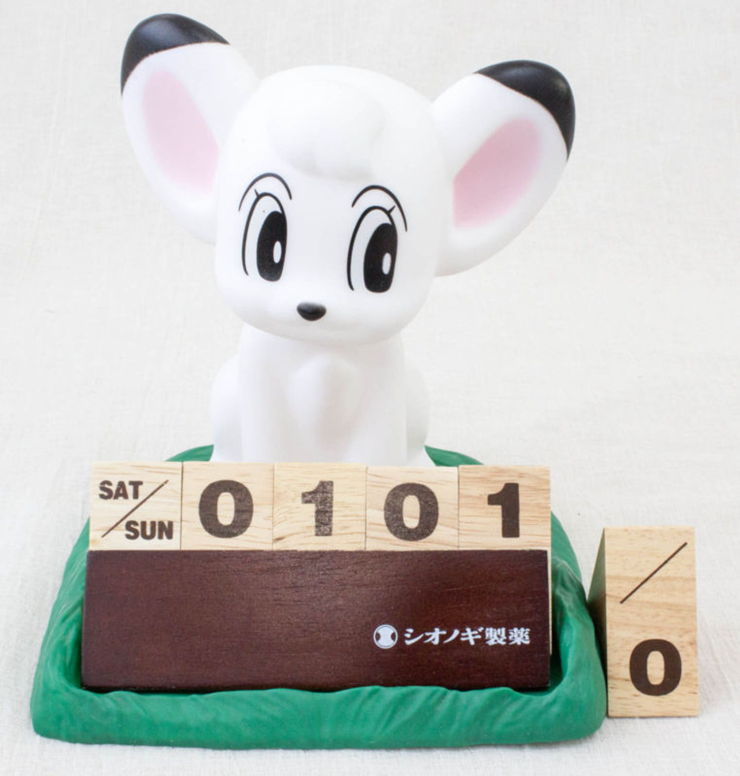 Jungle Emperor LEO 6" Figure Perpetual Calendar Osamu Tezuka JAPAN ANIME MANGA