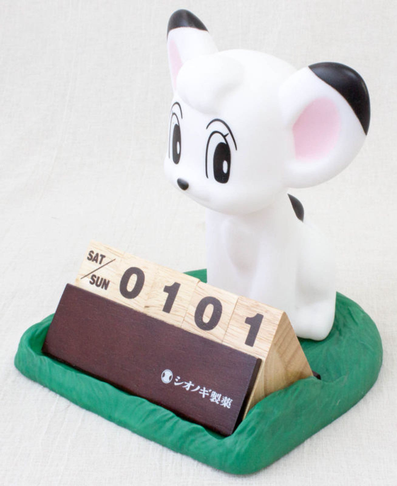 Jungle Emperor LEO 6" Figure Perpetual Calendar Osamu Tezuka JAPAN ANIME MANGA