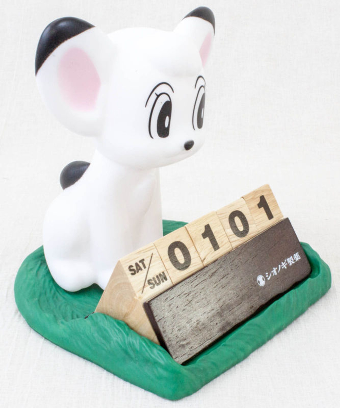 Jungle Emperor LEO 6" Figure Perpetual Calendar Osamu Tezuka JAPAN ANIME MANGA