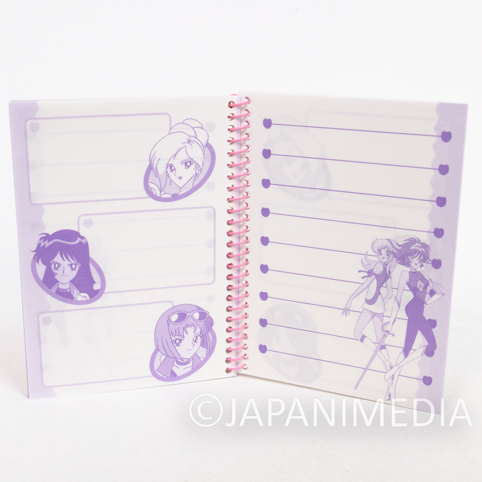 Cutie Honey Small Notebook Memo Pad 3pc Set JAPAN ANIME NAGAI GO