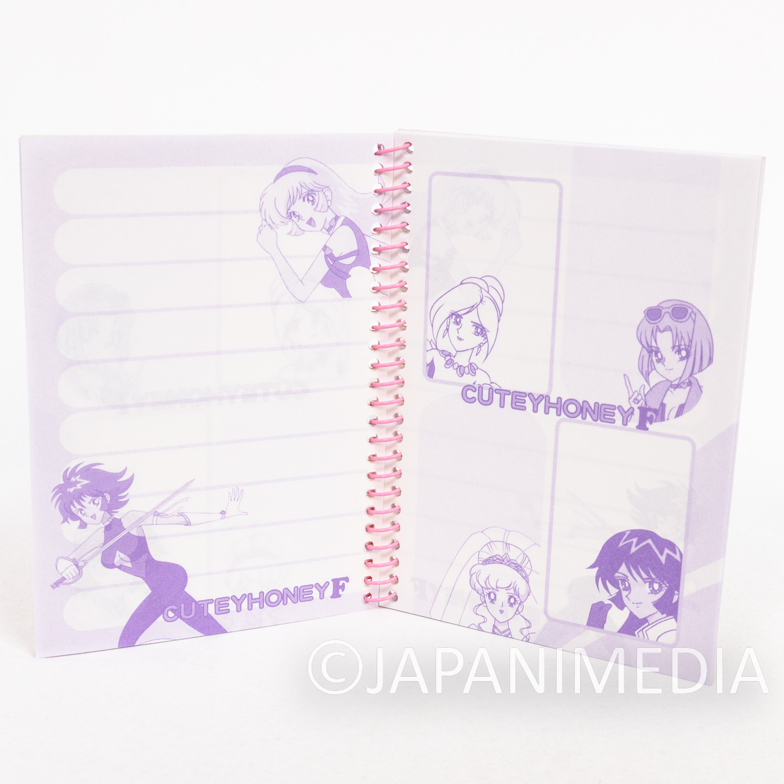 Cutie Honey Small Notebook Memo Pad 3pc Set JAPAN ANIME NAGAI GO