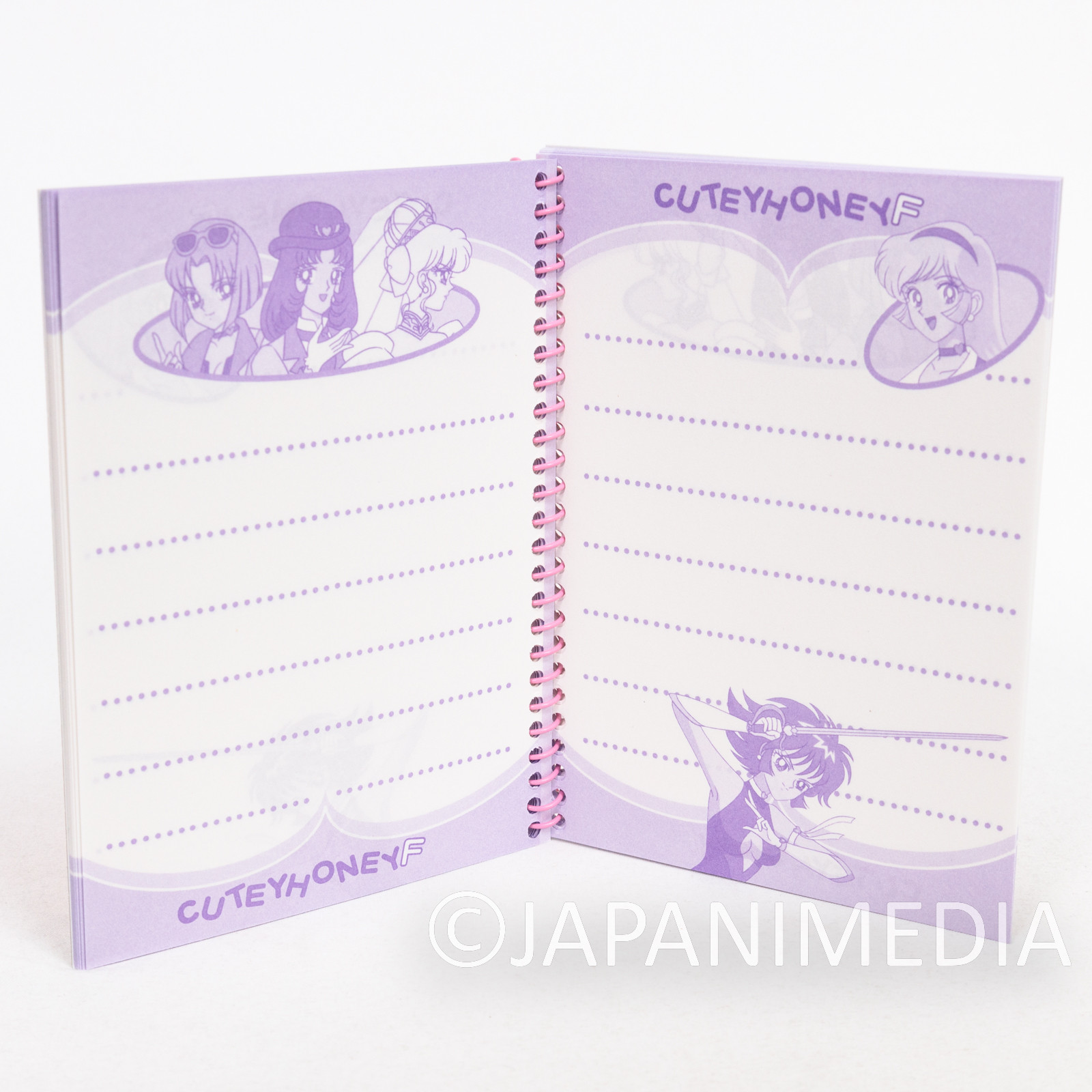 Cutie Honey Small Notebook Memo Pad 3pc Set JAPAN ANIME NAGAI GO