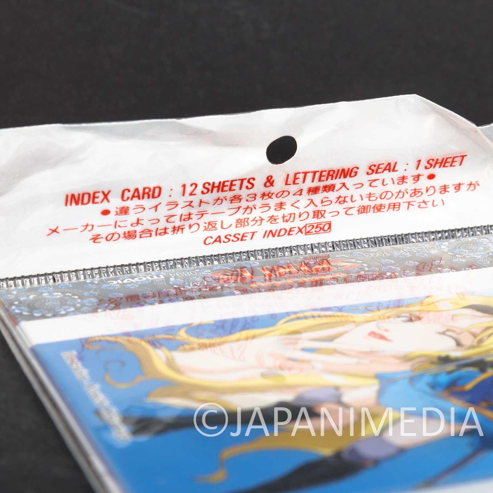 Samurai Shodown Spirits Cassette Index Card 12 Sheet Set