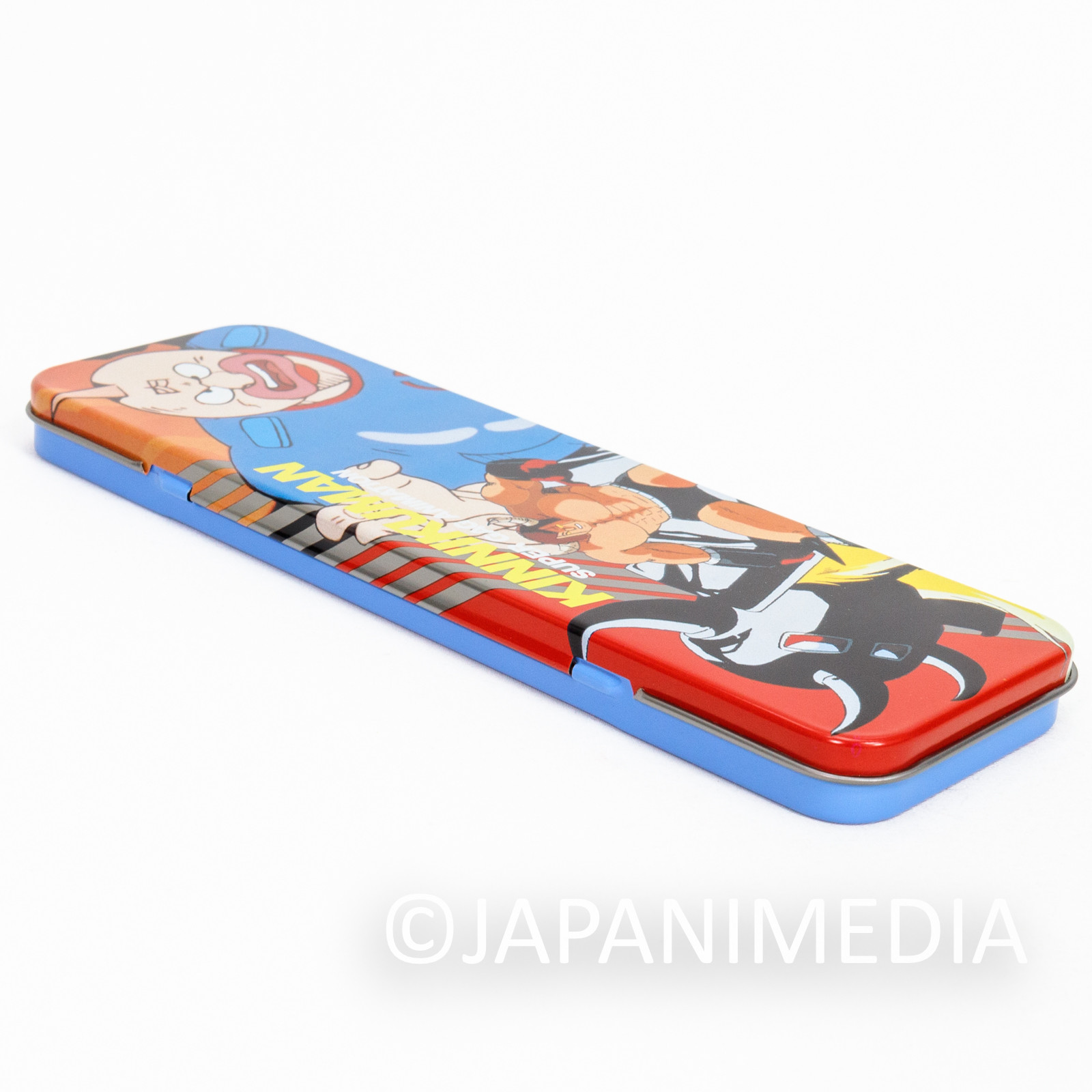 Retro RARE! Kinnikuman Can Pen Case Ultimate Muscle JAPAN ANIME MANGA 3