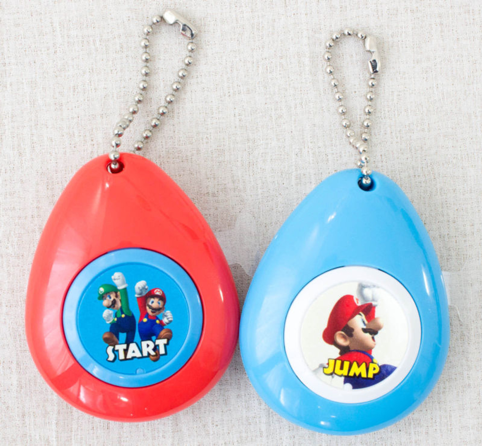 Complete set of Super Mario Bros. Soundrop Ball Chain Bandai JAPAN GAME