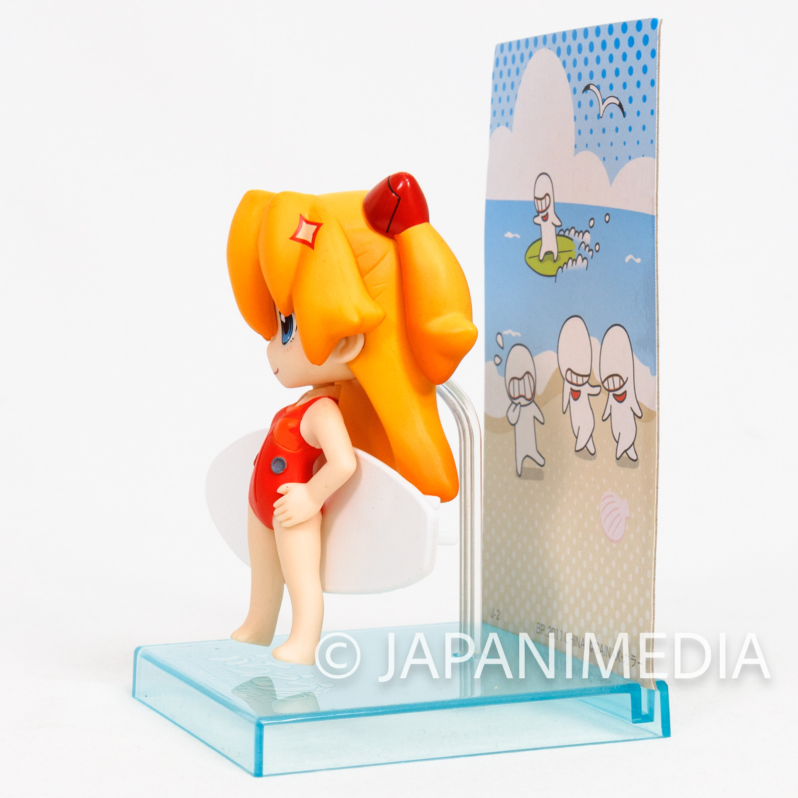 Evangelion Petit Eva Asuka Langley Swimsuit Figure Banpresto JAPAN